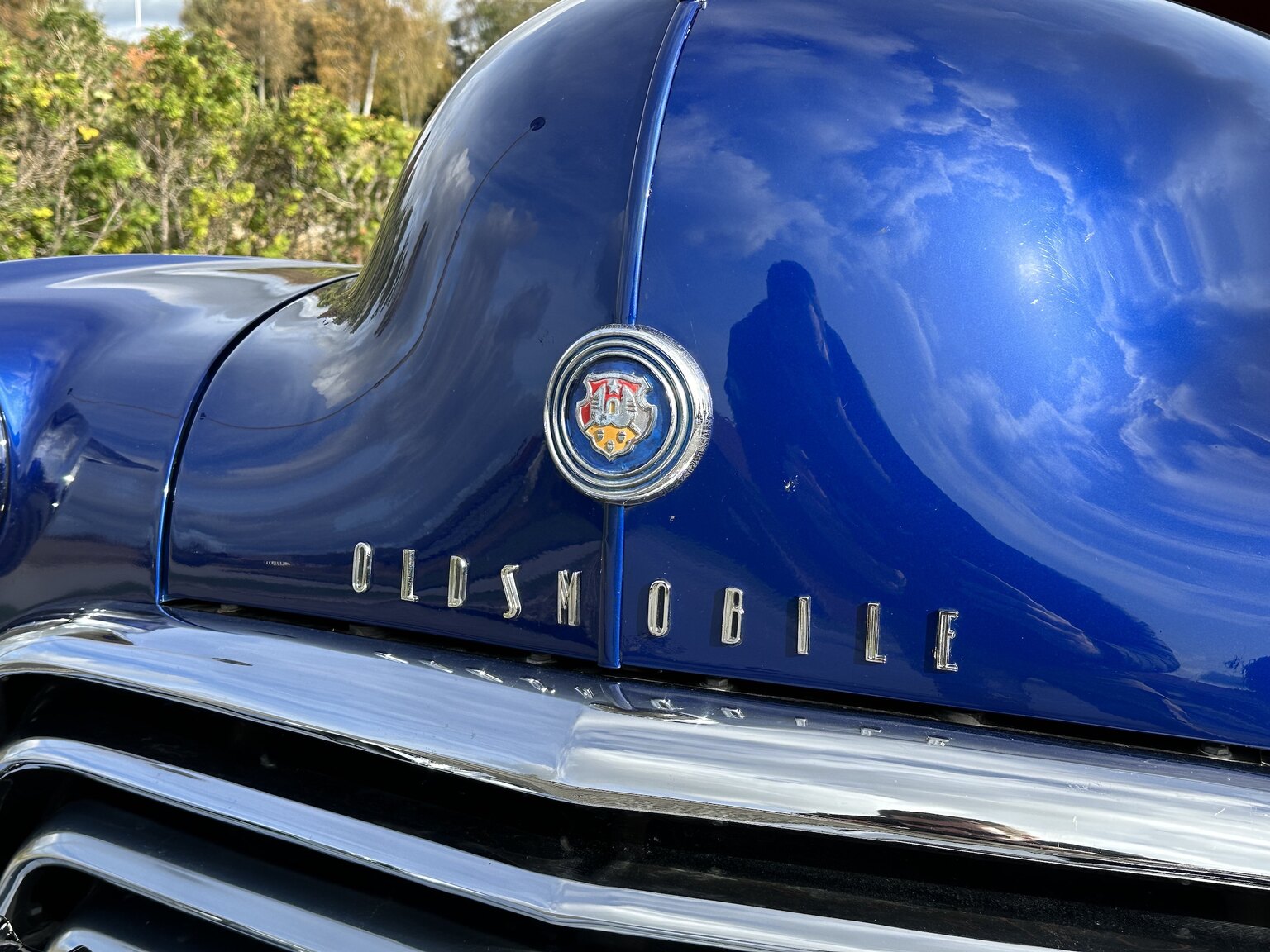 Exteriörbild på 1948 Oldsmobile Dynamic 78 Club Sedan (27)