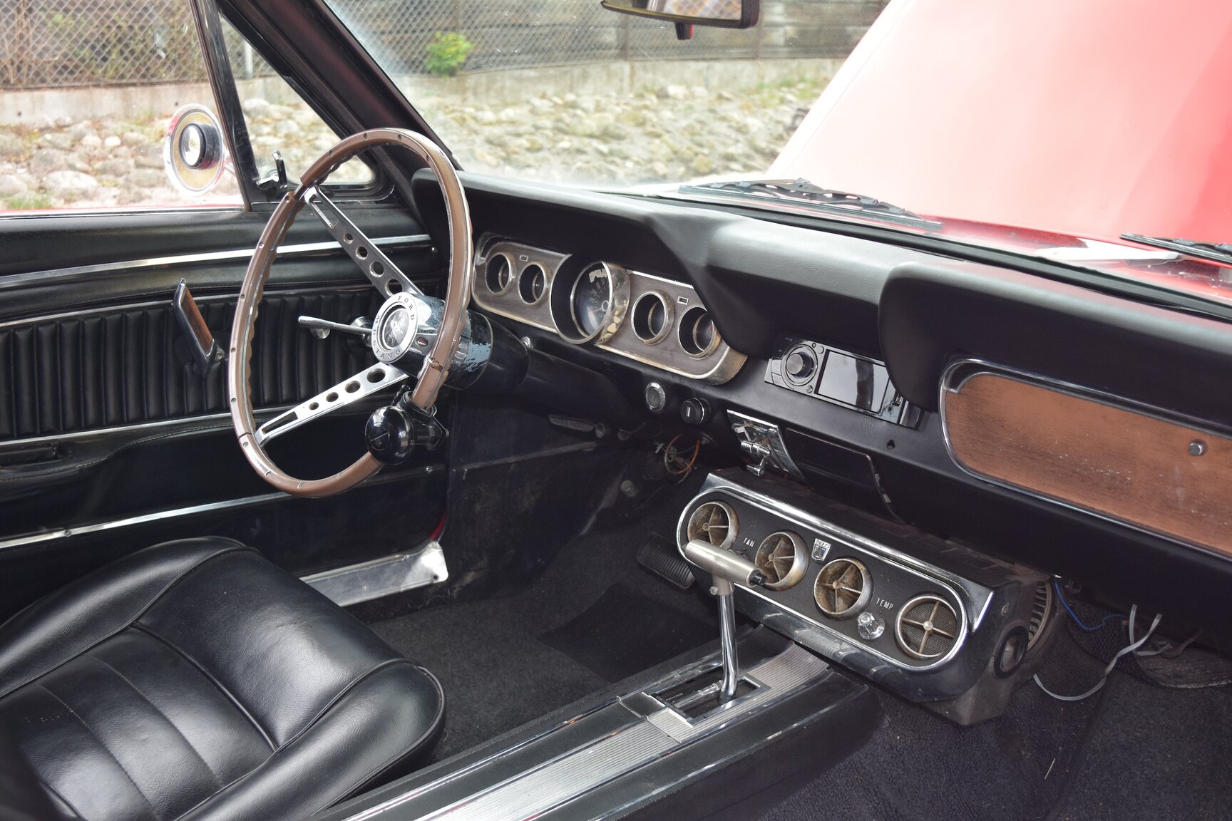 Interiörbild 1965 Ford Mustang 