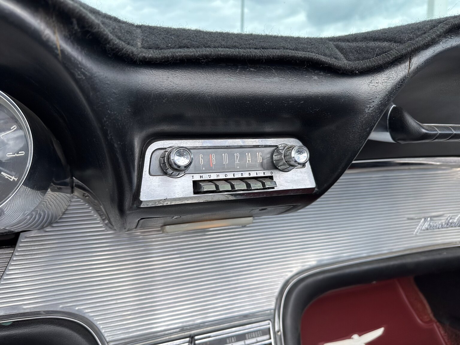 Interiörbild 1962 Ford Thunderbird Convertible