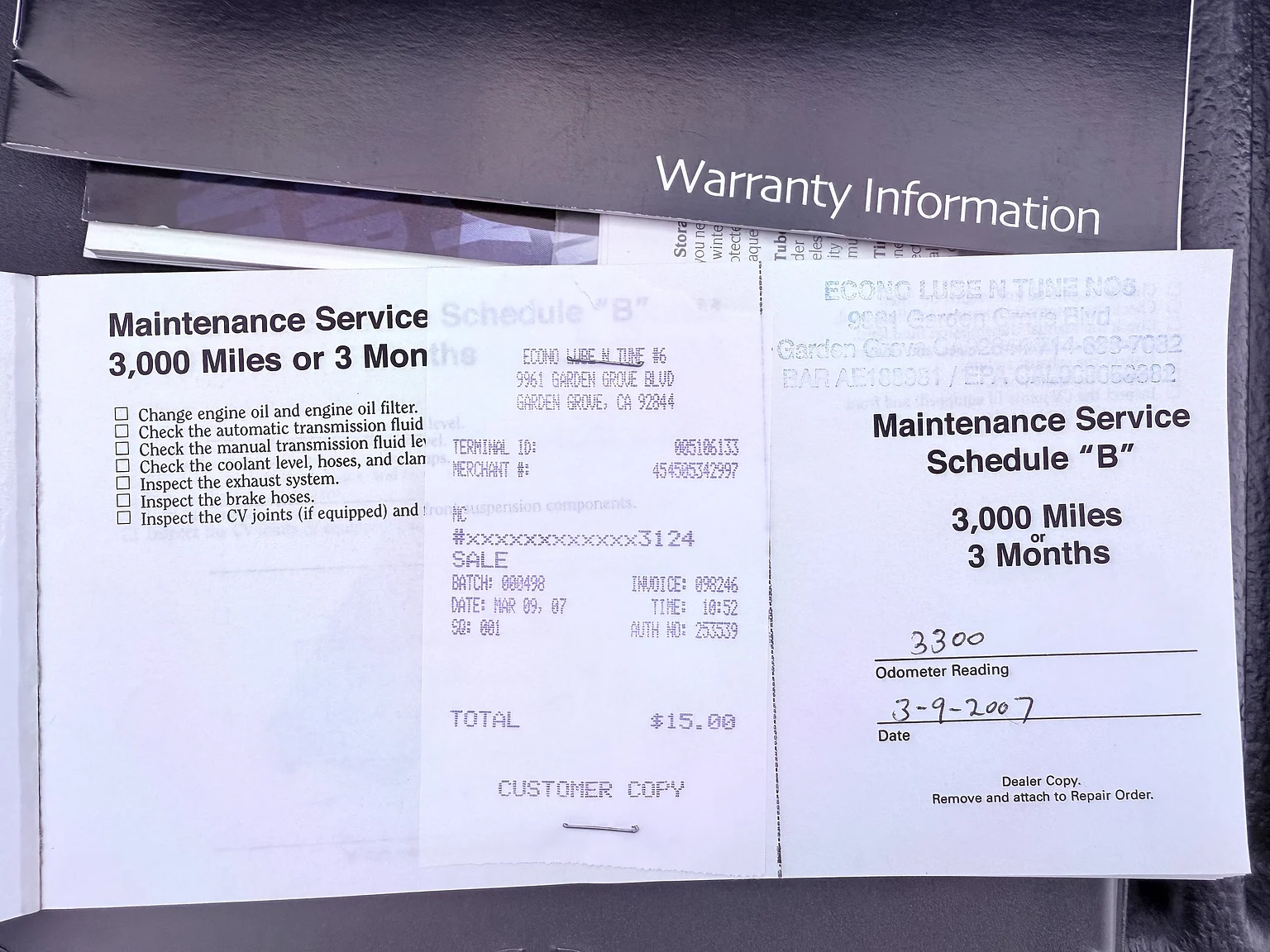 Dokumentation för 2005 Dodge RAM SRT-10 Regular Cab Manual  (7)
