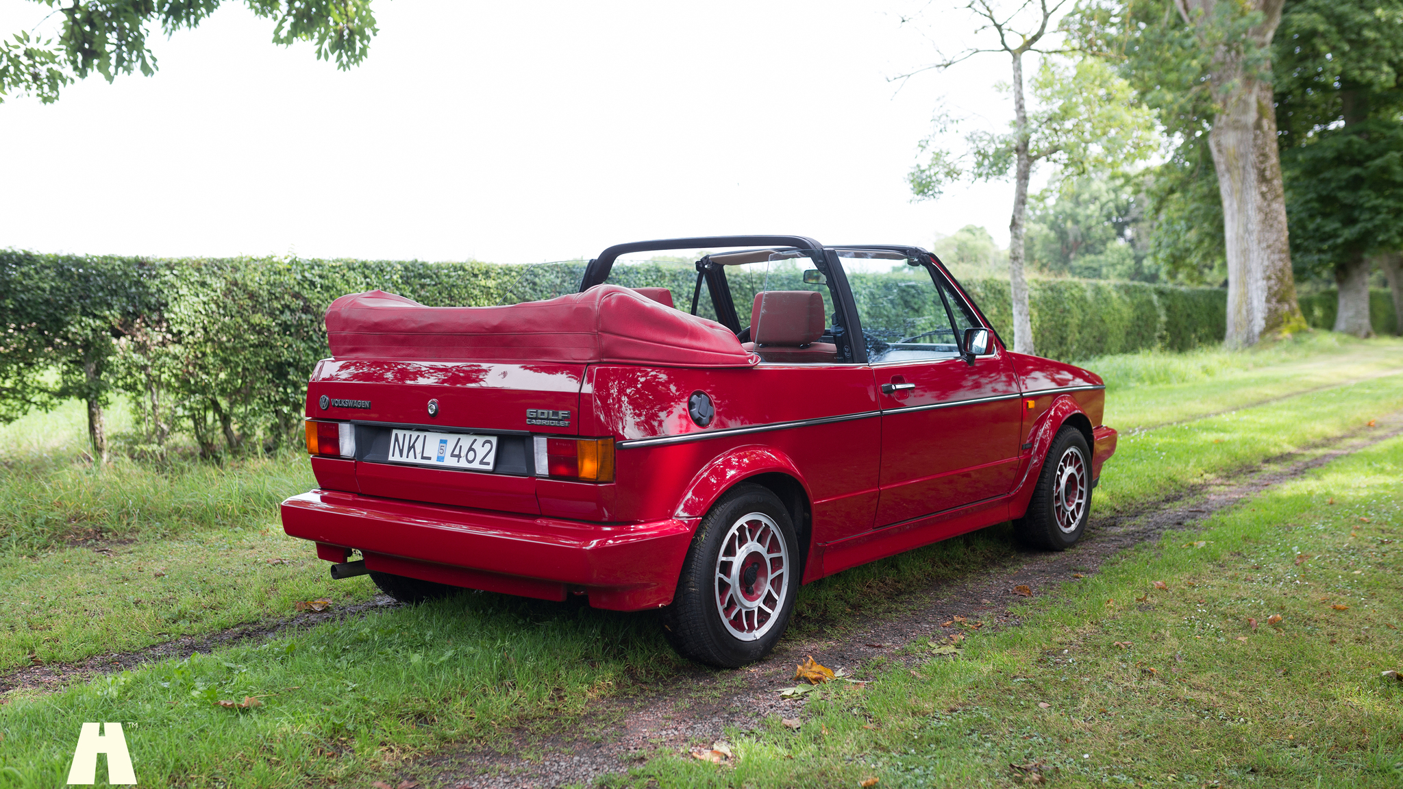 Exterior image of 1988 Volkswagen Golf GTI Cabriolet