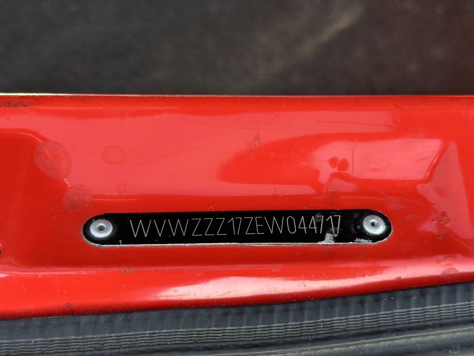 Innenraumfoto von 1984 Volkswagen Golf GTI