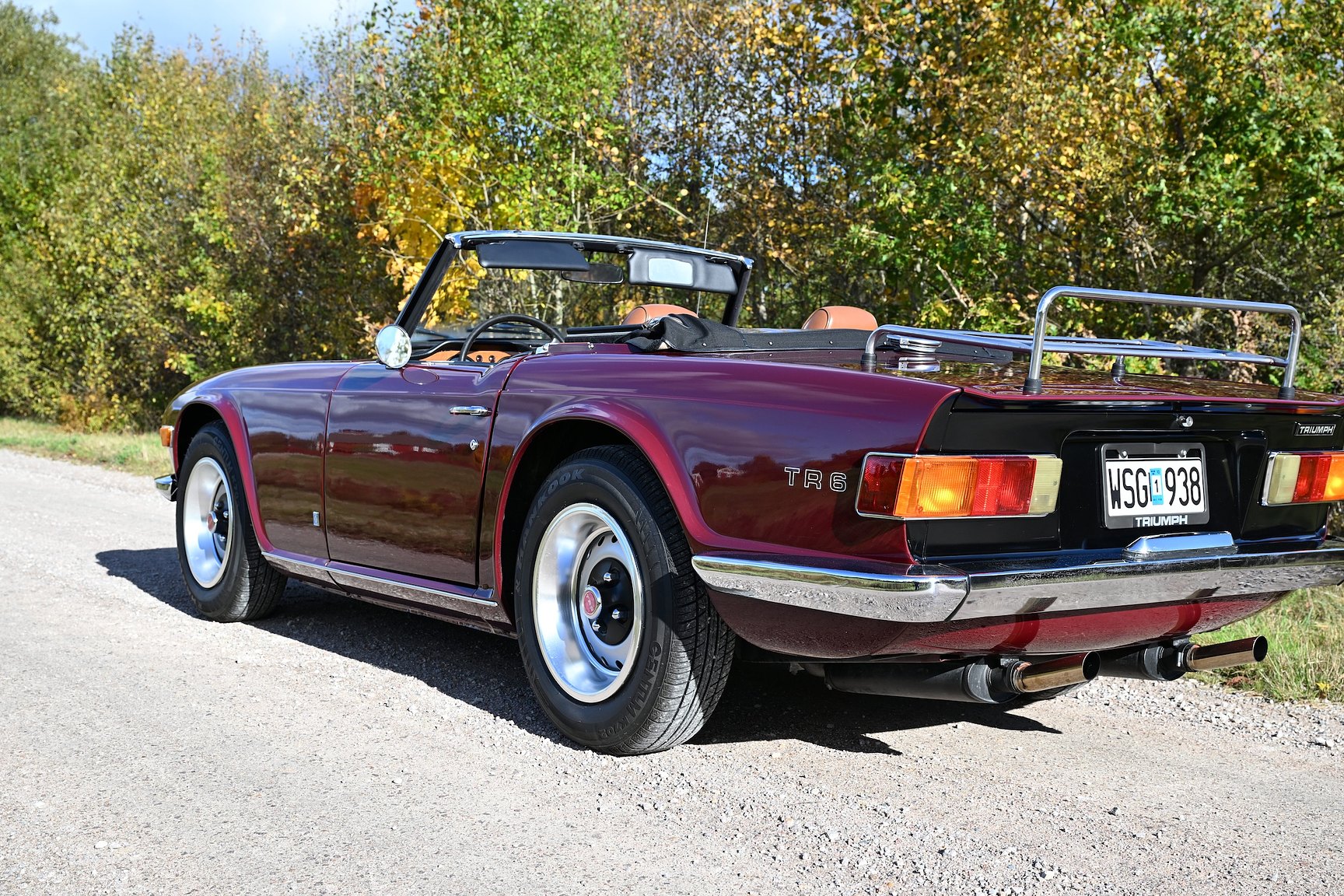 Exterior image of 1971 Triumph TR6