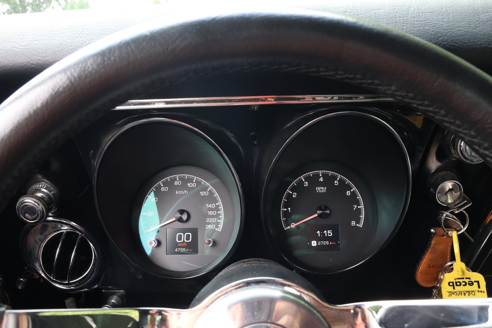 Interiörbild 1968 Chevrolet Camaro Pro Touring (29)