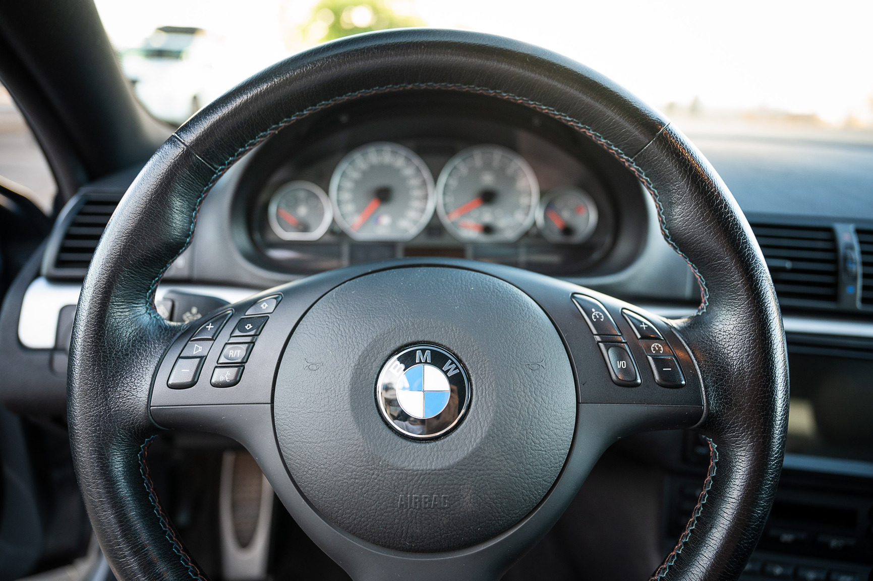 Interiörbild 2005 BMW M3 E46 manuell