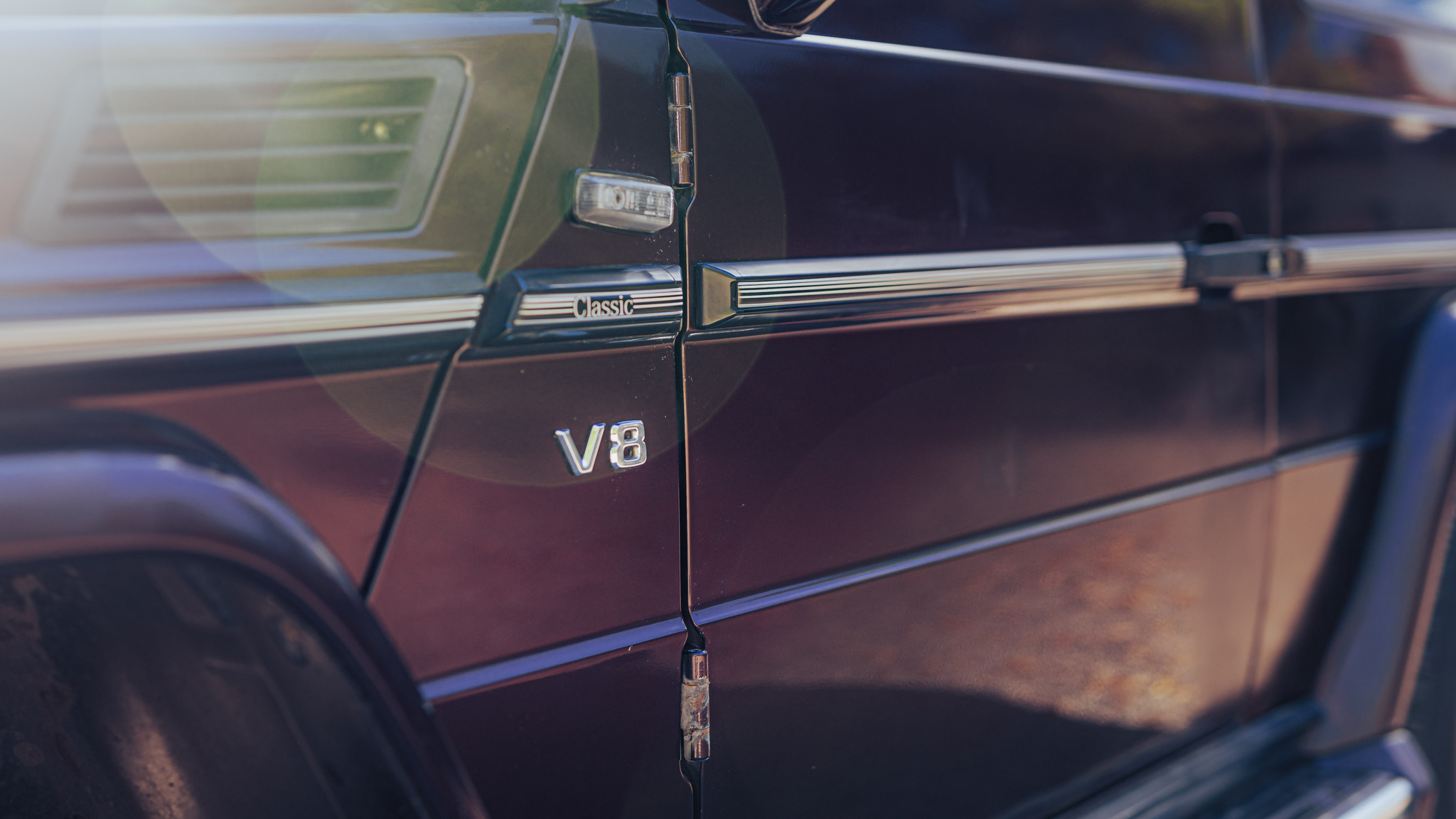 Exteriörbild på 2000 Mercedes G500 Classic Special Edition