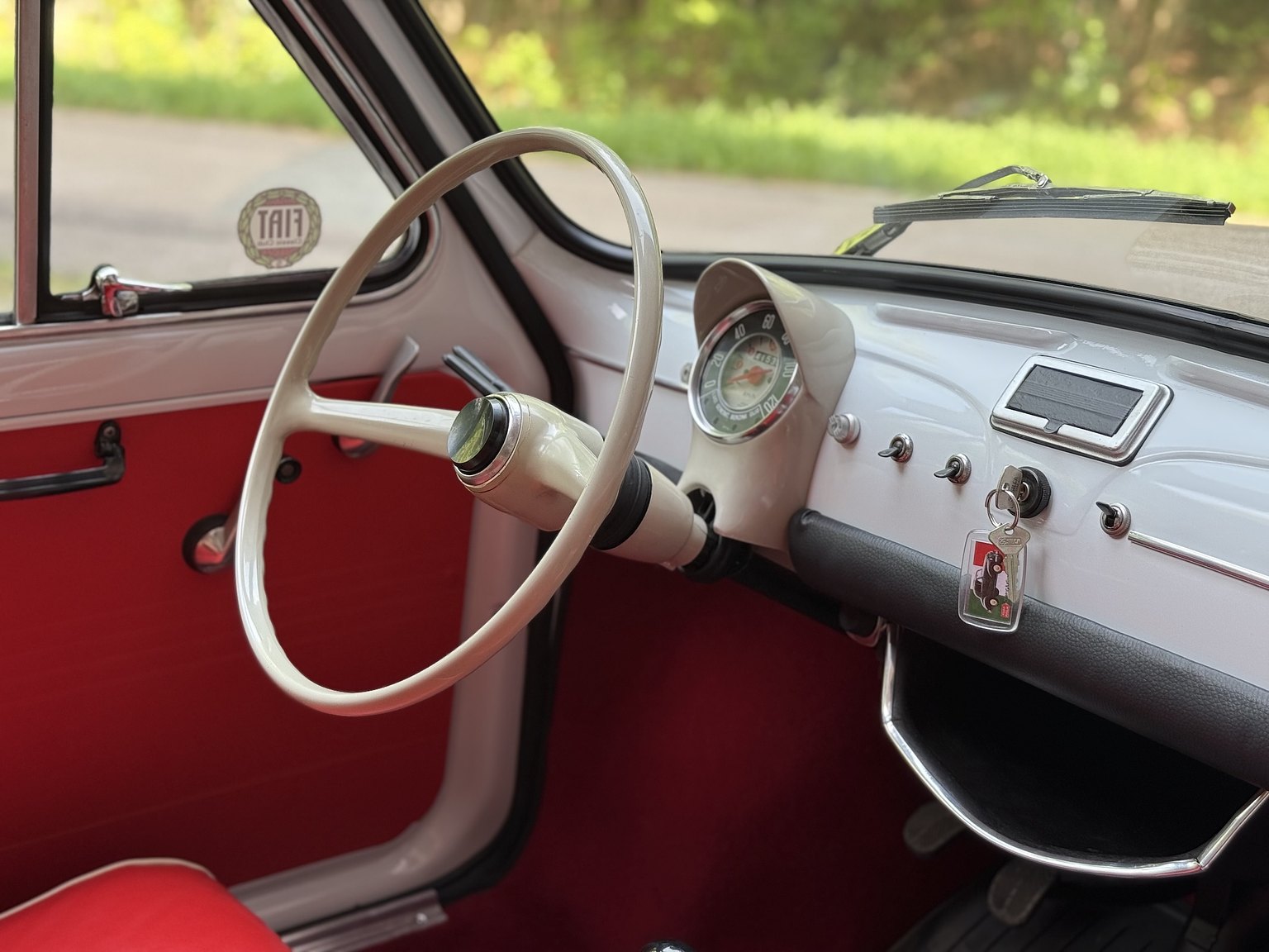 Interior image of 1965 Fiat 500F