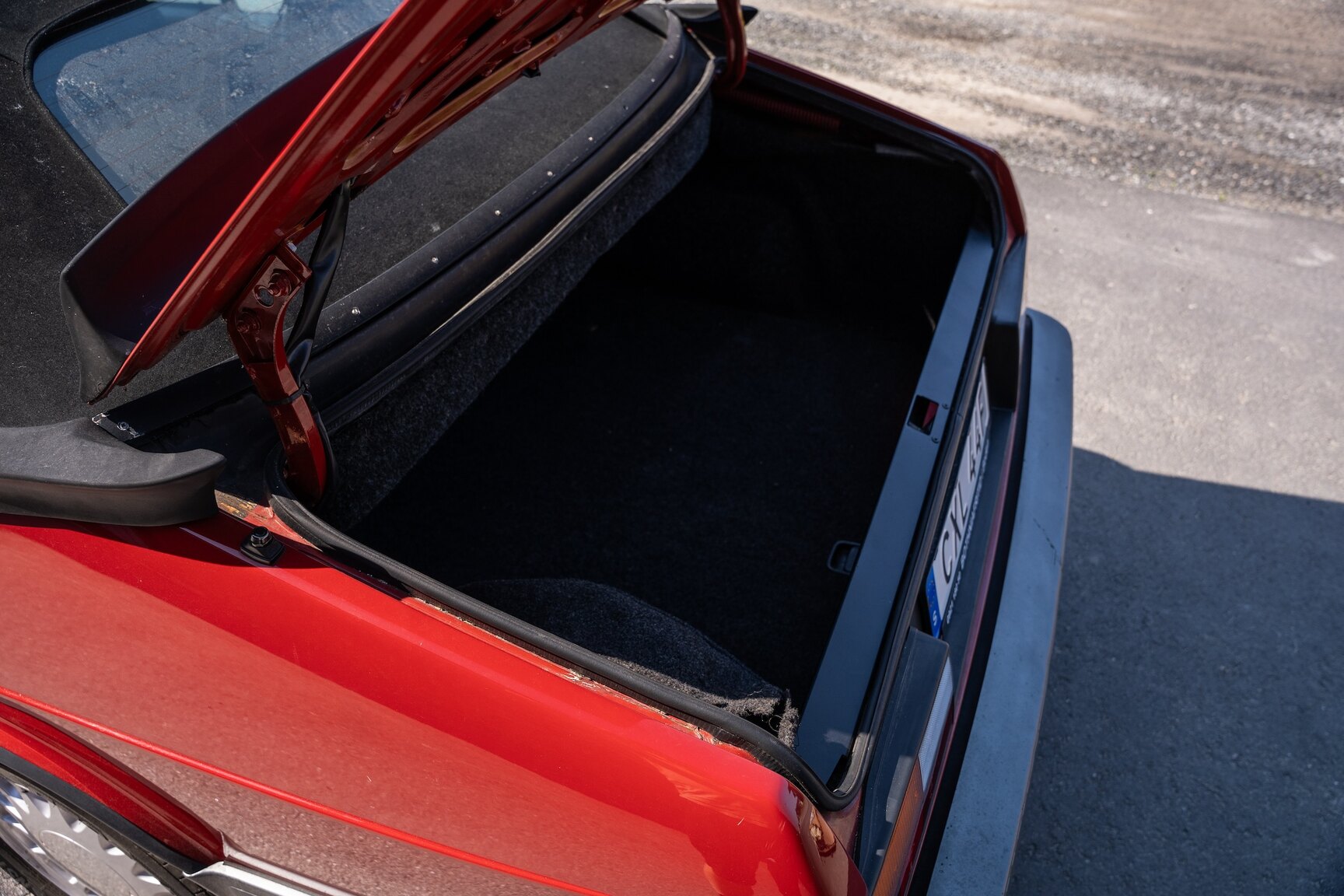 Innenraumfoto von 1988 Saab 900 Turbo Convertible
