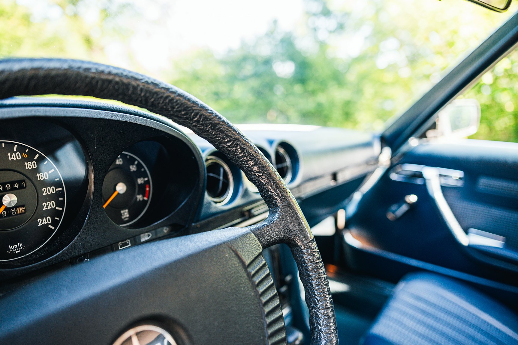 Interiörbild 1972 Mercedes-Benz 350 SL