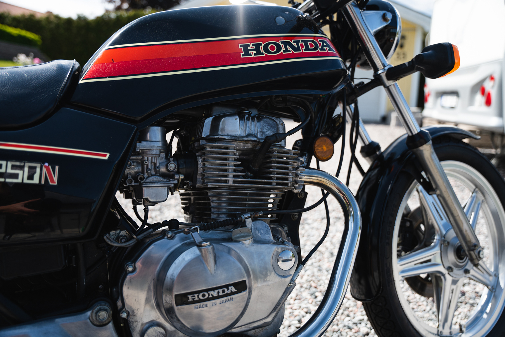 Image of 1981 Honda CB250N mechanics