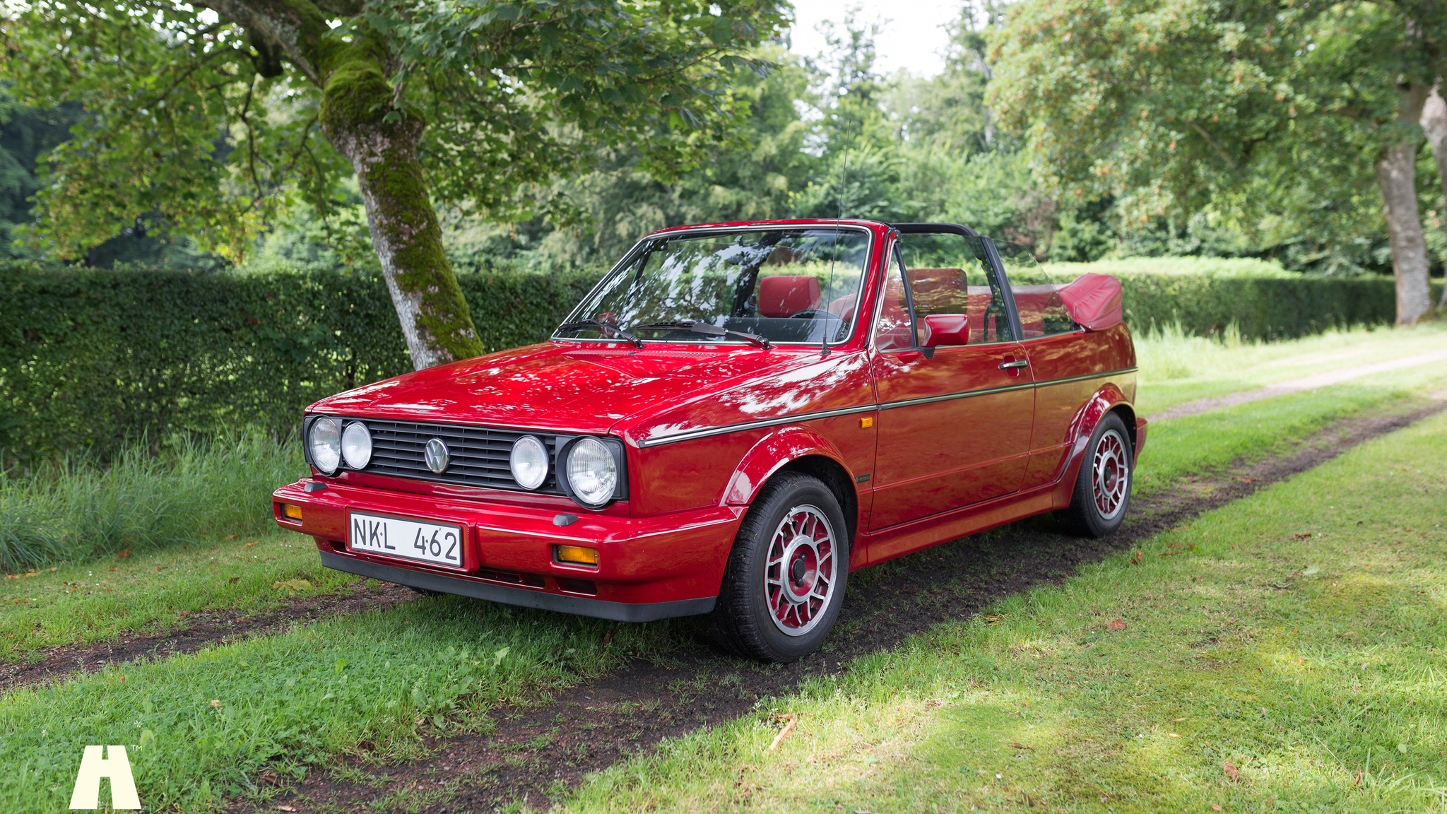 Exterior image of 1988 Volkswagen Golf GTI Cabriolet