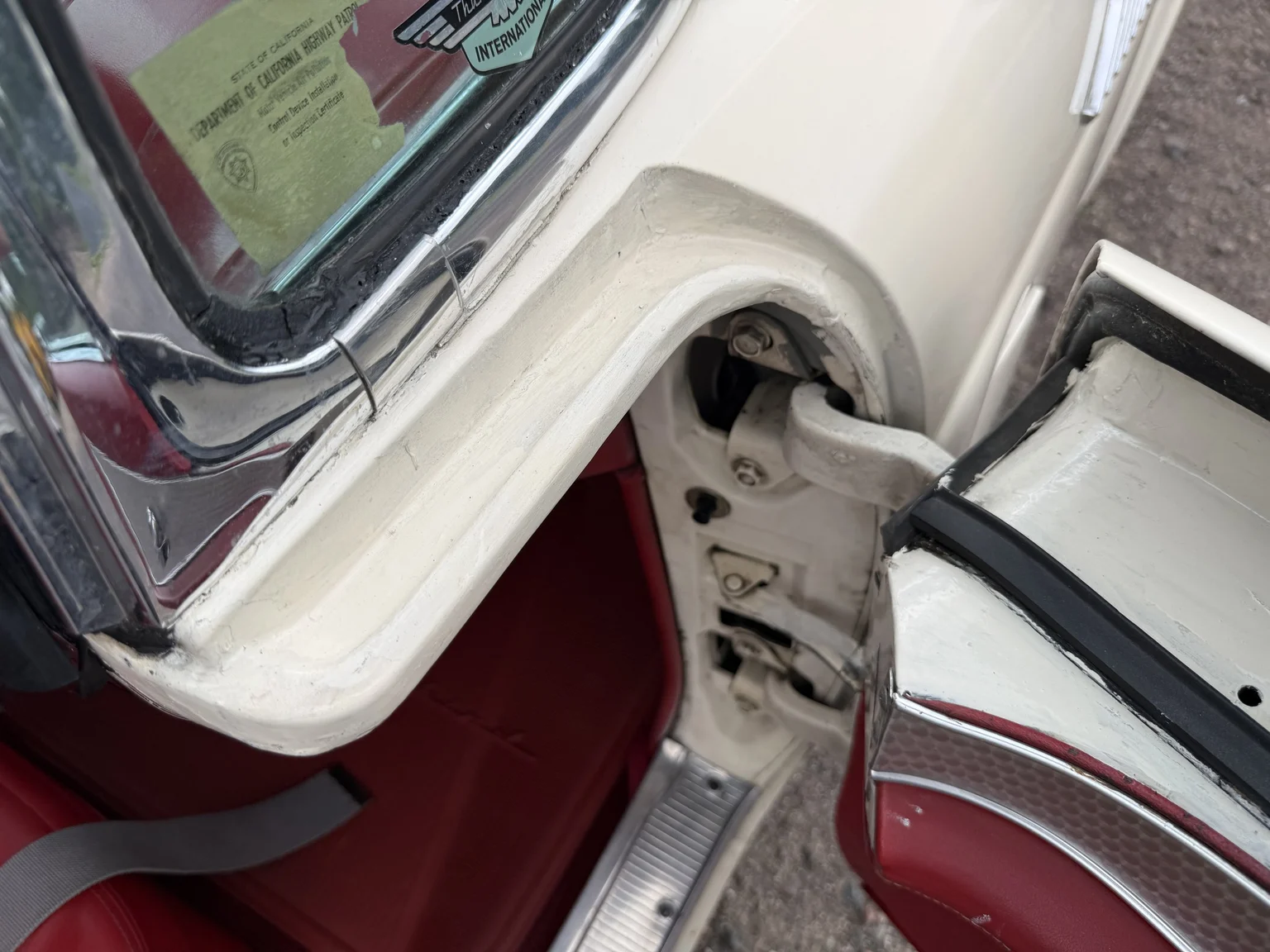 Innenraumfoto von 1957 Ford Thunderbird (39)