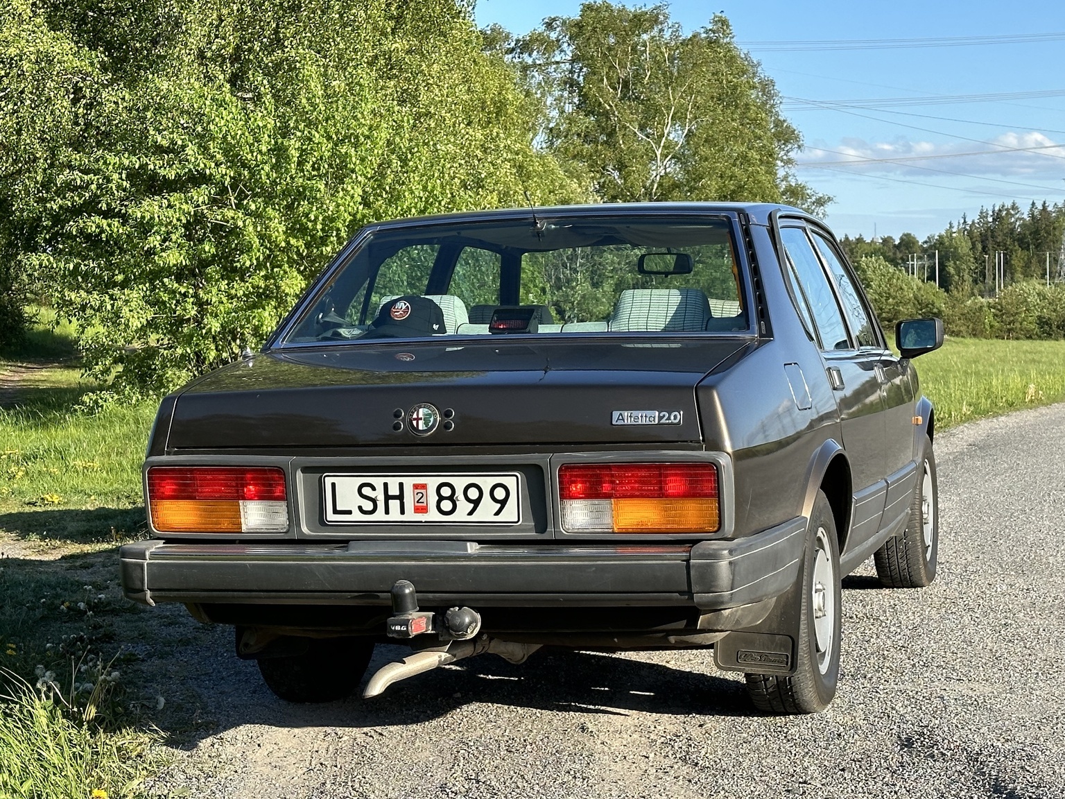 Exteriörbild på 1984 Alfa Romeo Alfetta 2000