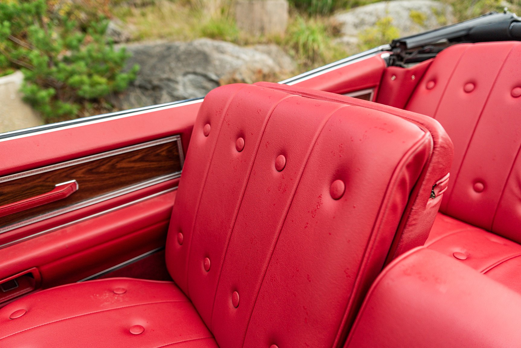 Innenraumfoto von 1968 Cadillac DeVille Convertible