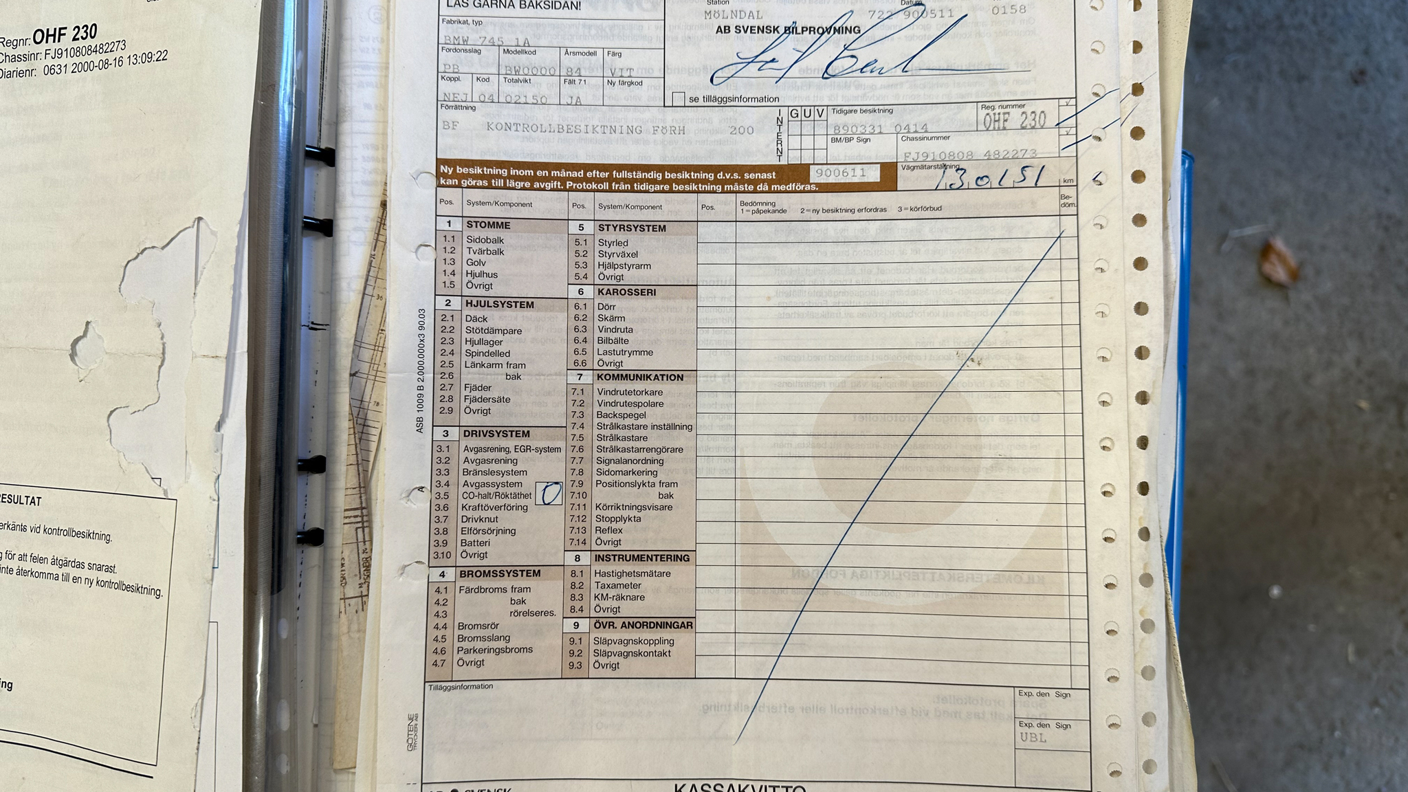 Documentation for 1984 BMW 745i Executive Automat