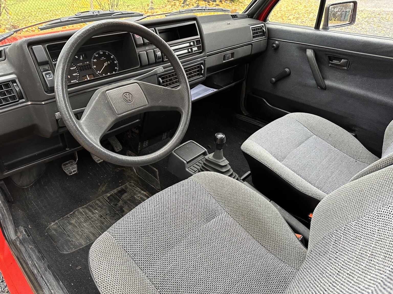 Innenraumfoto von 1985 Volkswagen Golf CL