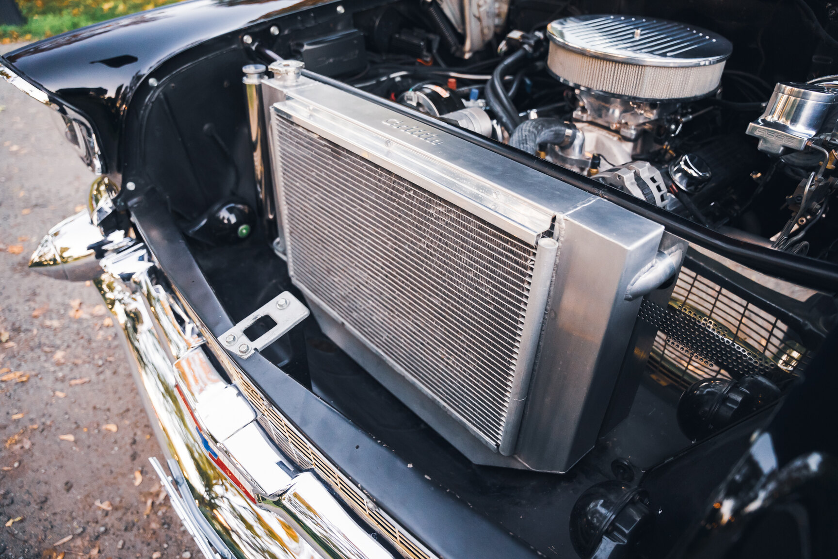 Image of 1957 Chevrolet Bel Air Sport Coupé (8) mechanics