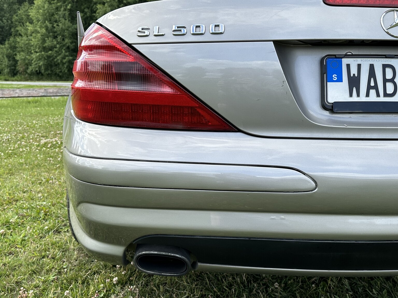 Aussenfoto 2003 Mercedes Benz SL 500