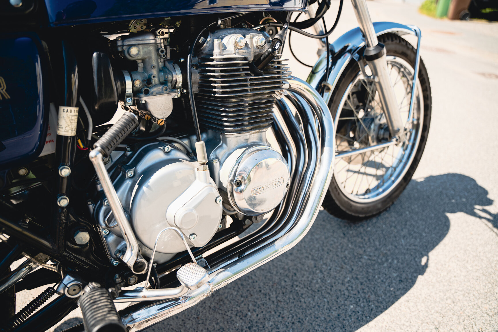 1975 Honda CB 400 Four, Mekanik