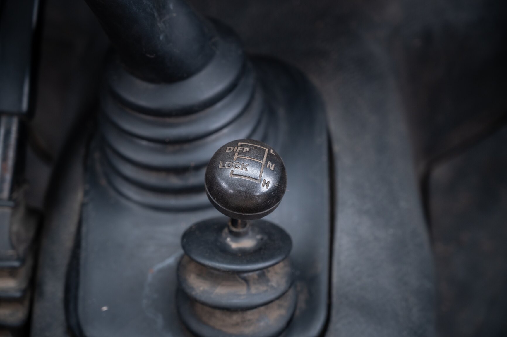 Innenraumfoto von 1986 Land Rover 90 2.5D
