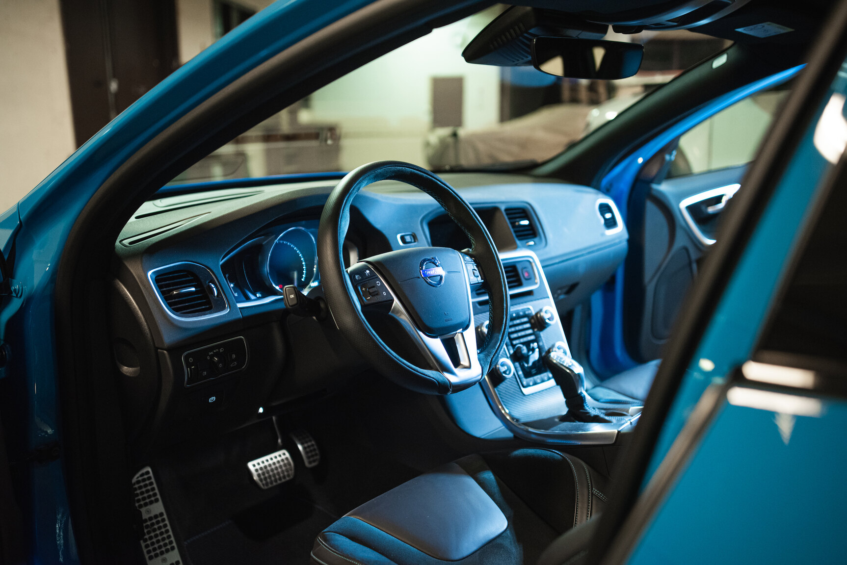 Interiörbild 2017 Volvo V60 Polestar T6 AWD