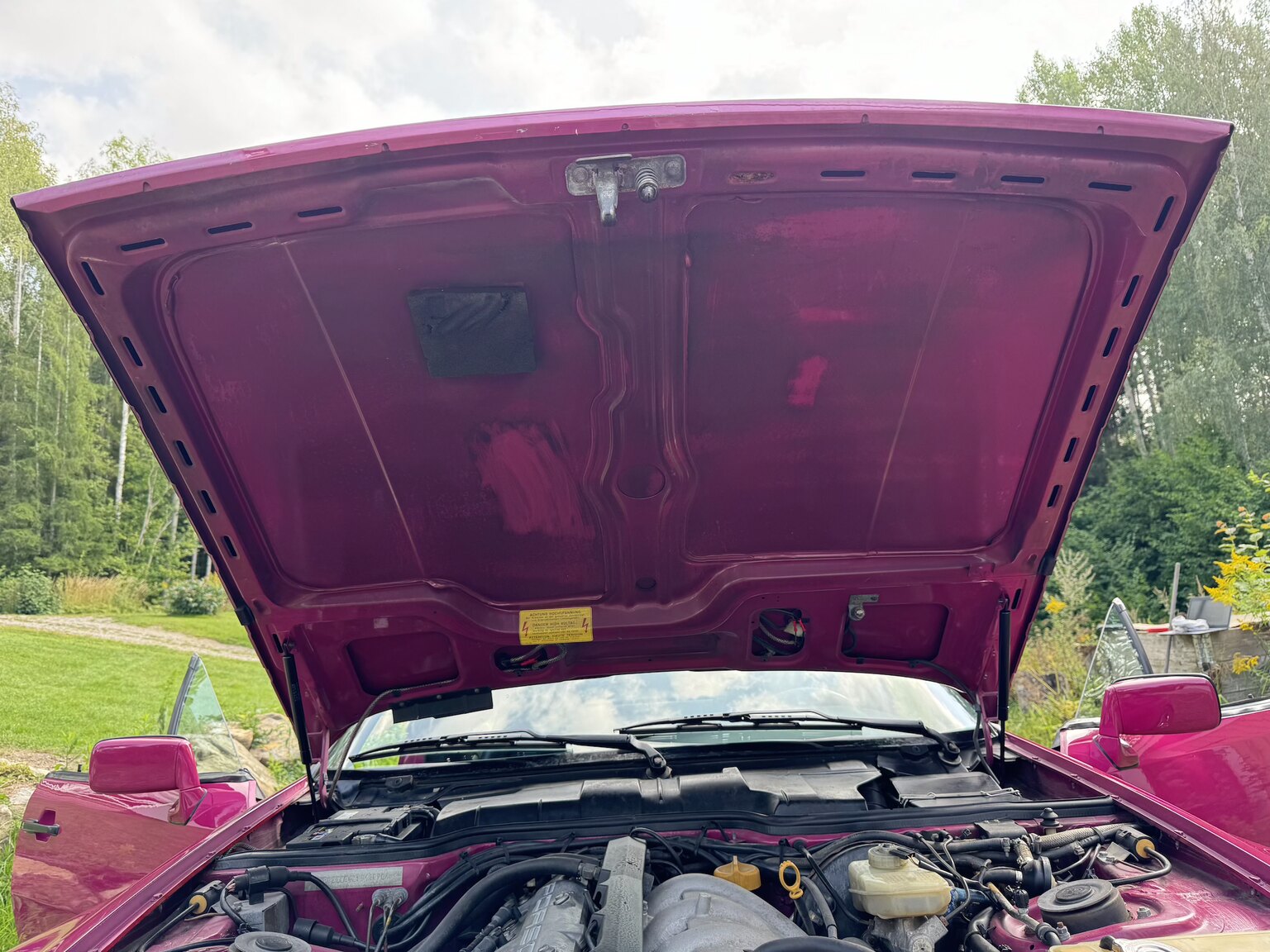 Image of 1990 Porsche 944 S2 Convertible mechanics