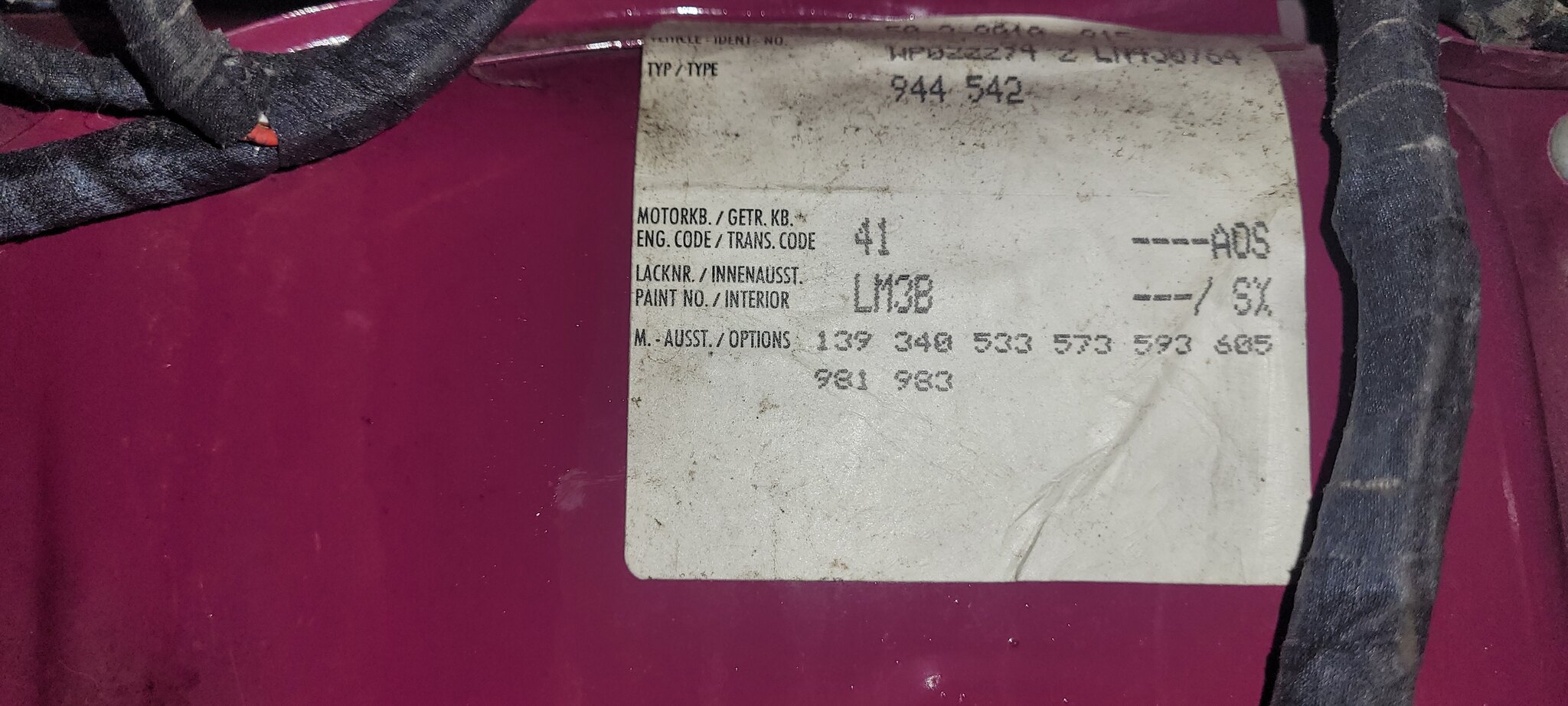 Image of 1990 Porsche 944 S2 Convertible mechanics