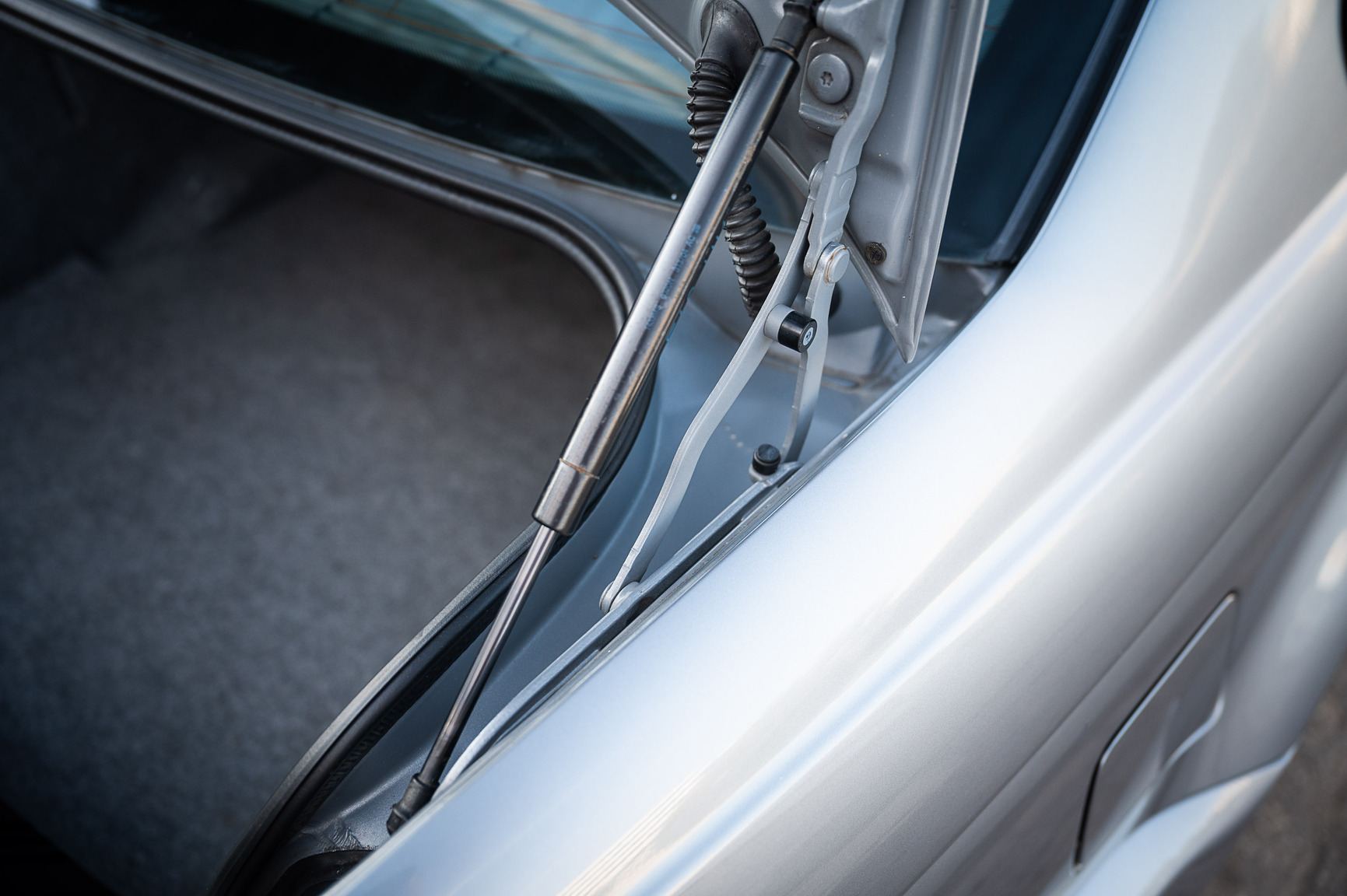 Interiörbild 2005 BMW M3 E46 manuell