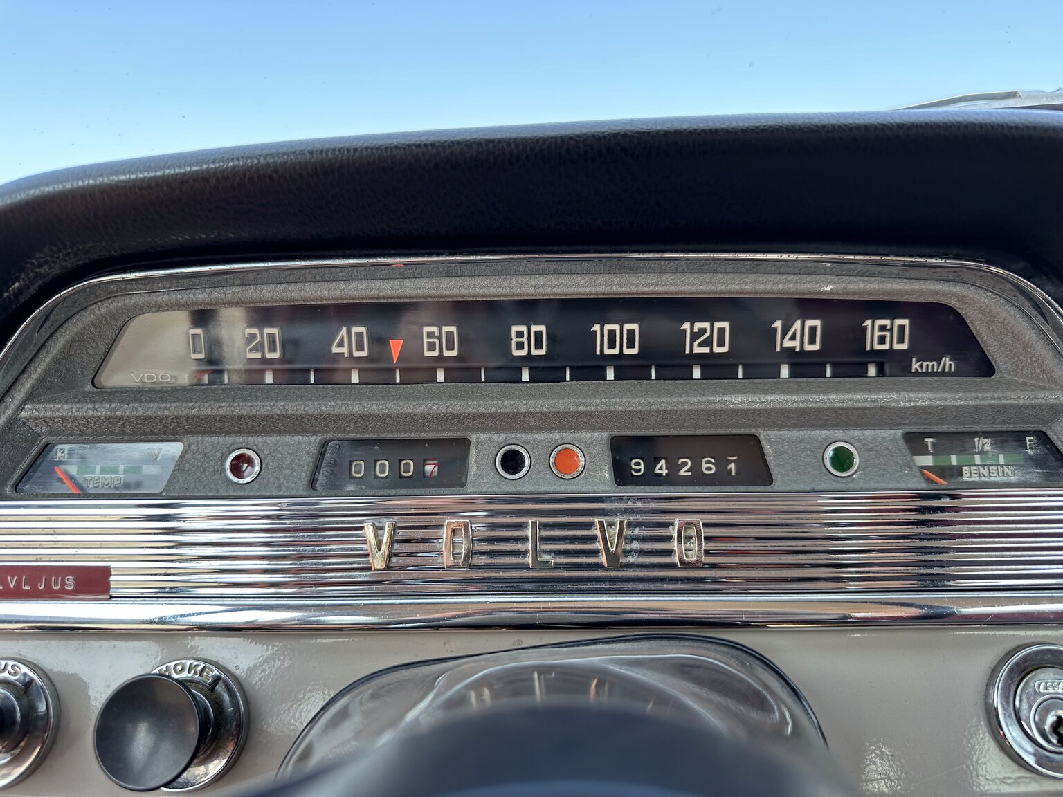 Interiörbild 1960 Volvo PV 544A