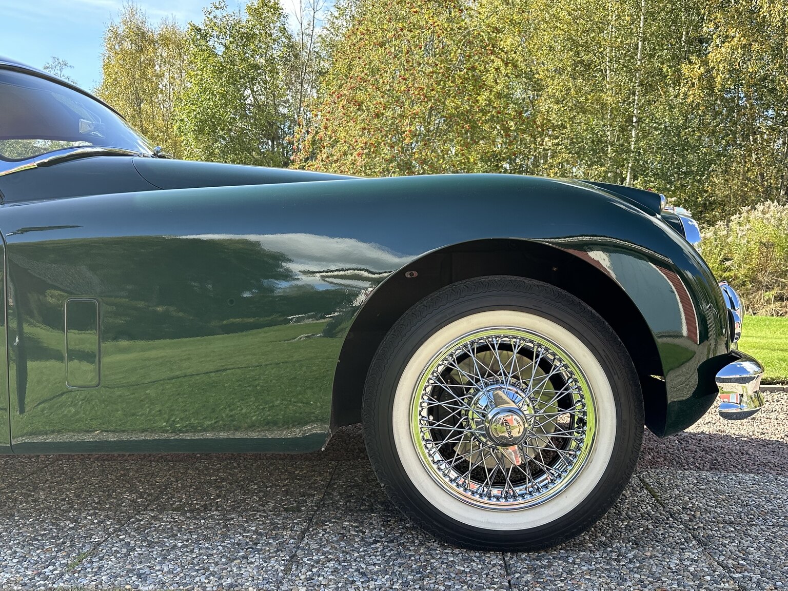 Exterior image of 1958 Jaguar XK150