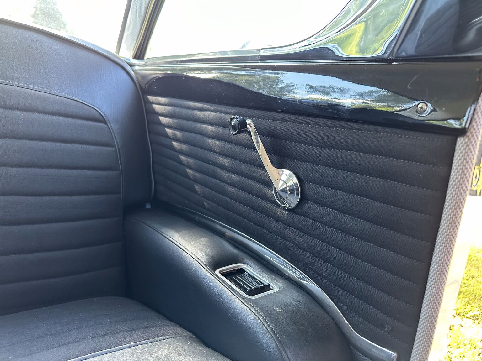 Interiörbild 1955 Ford Fairlane Crown Victoria