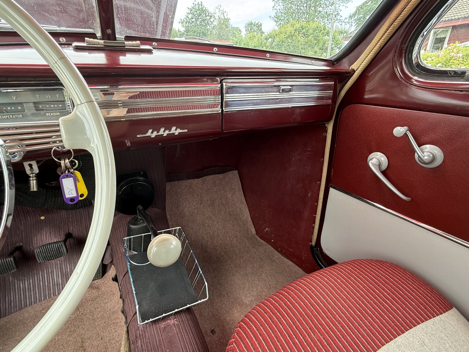 Interior image of 1953 Volvo PV 444 ES