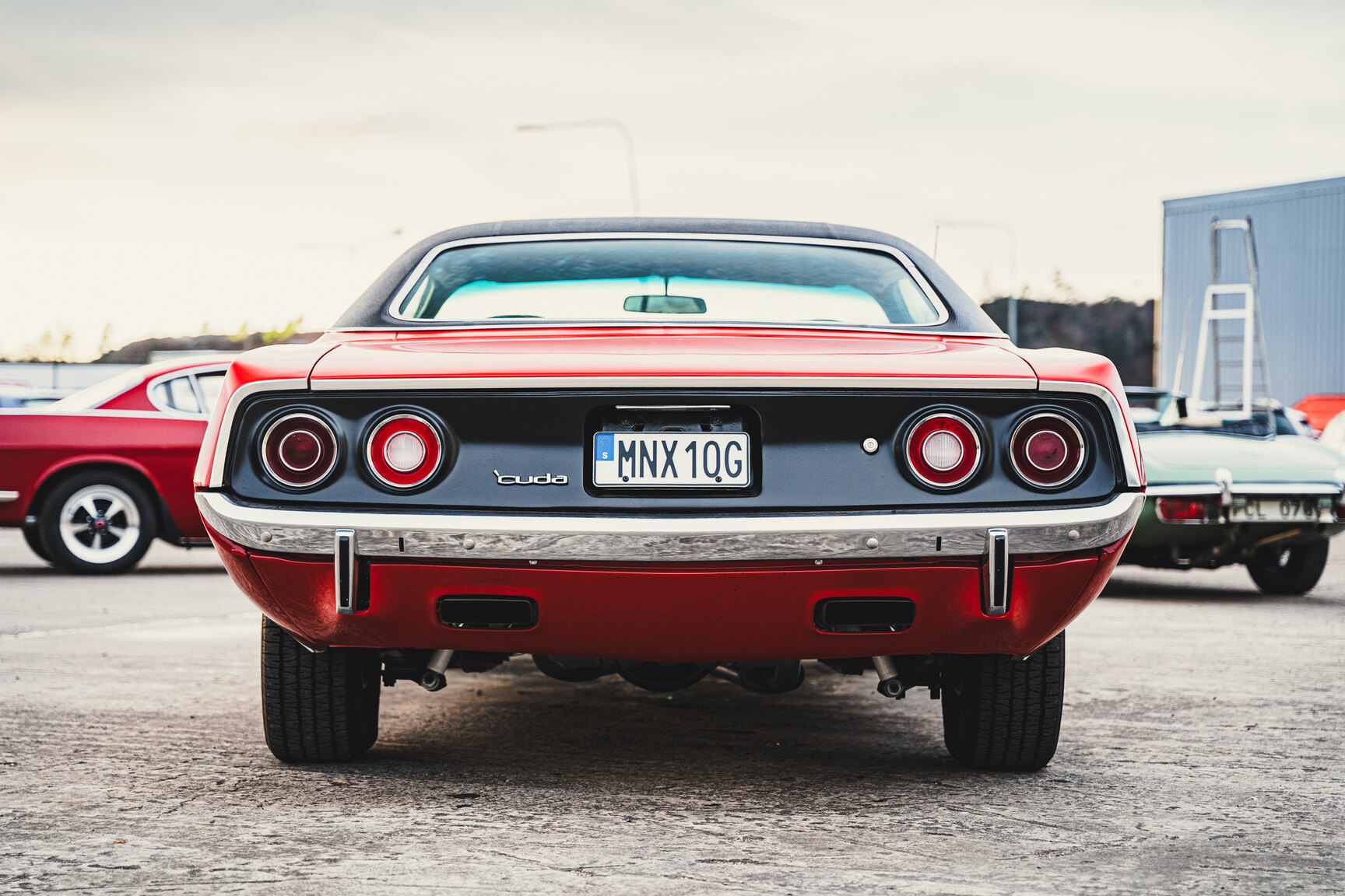 Exterior image of 1972 Plymouth Cuda 340