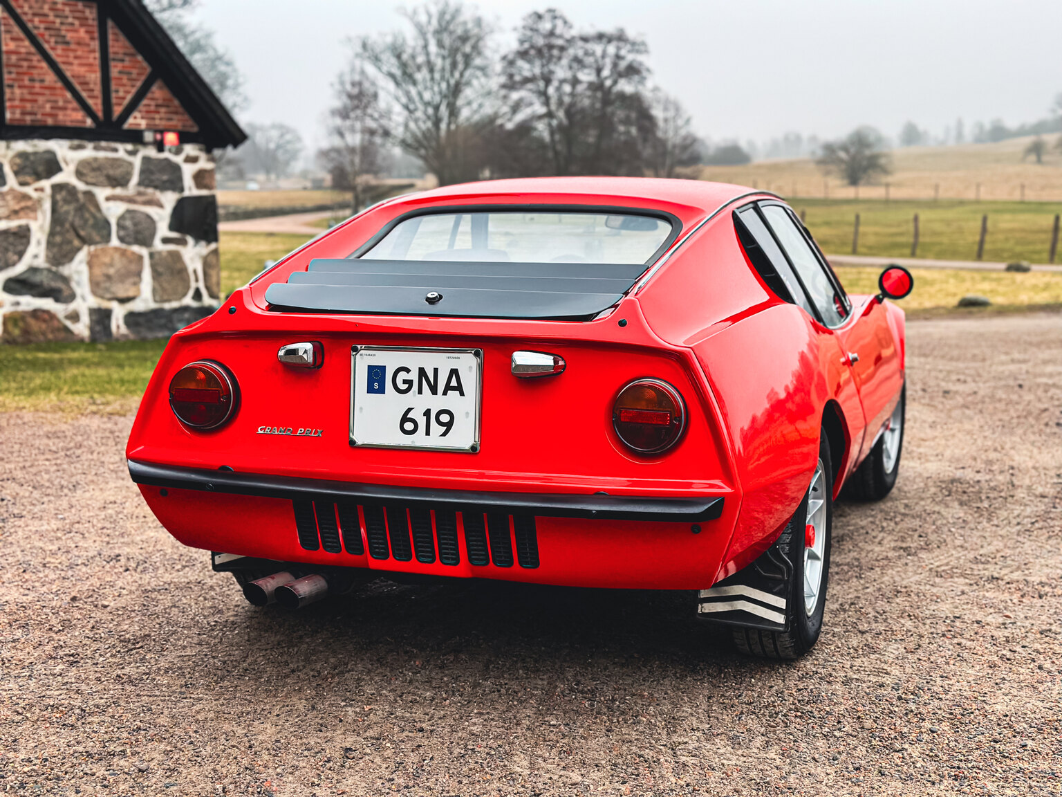 Exteriörbild på 1971 Fiat Lombardi Grand Prix 850