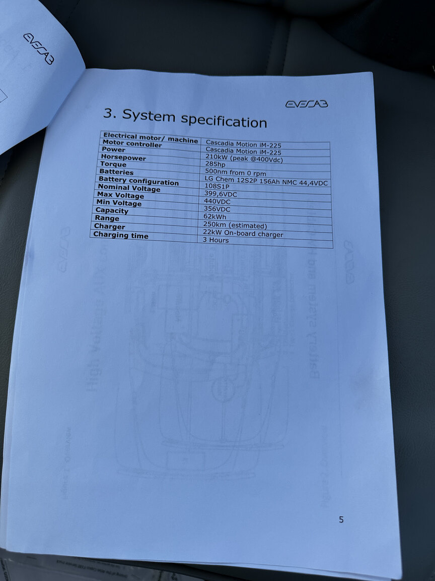 Dokumentation för 1956 FORD F100 Electric