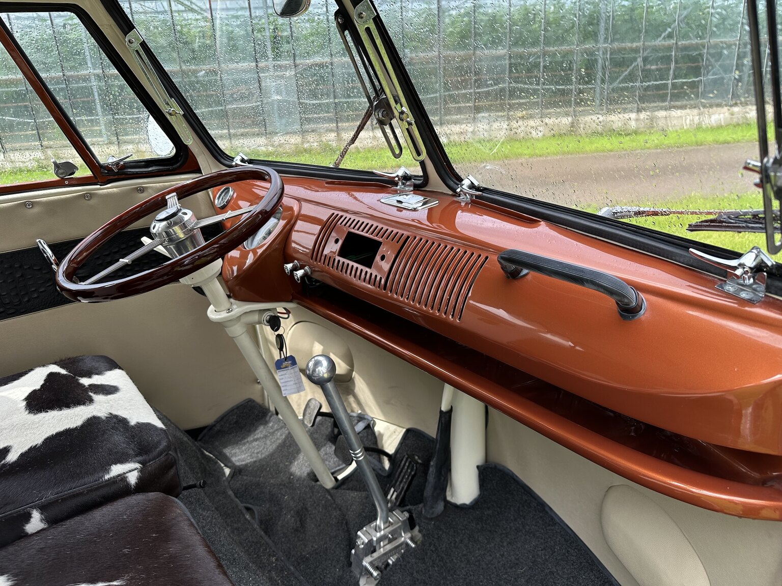 Innenraumfoto von 1970 Volkswagen T1