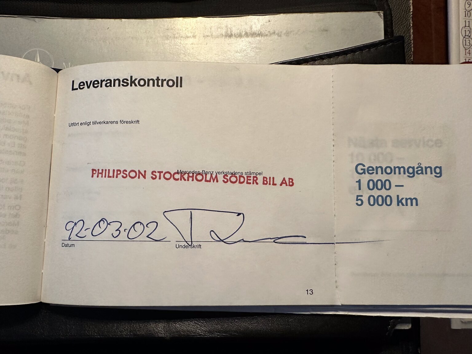 Dokumentation för 1992 Mercedes-Benz SL 500 (30)