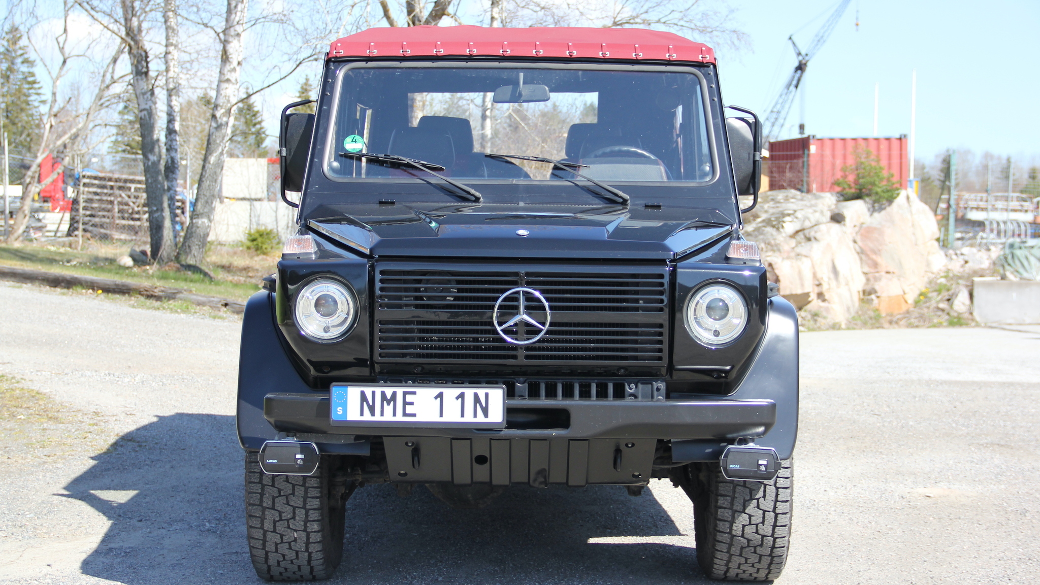 Exteriörbild på 1996 Mercedes G230 STEYR-PUCH Automat