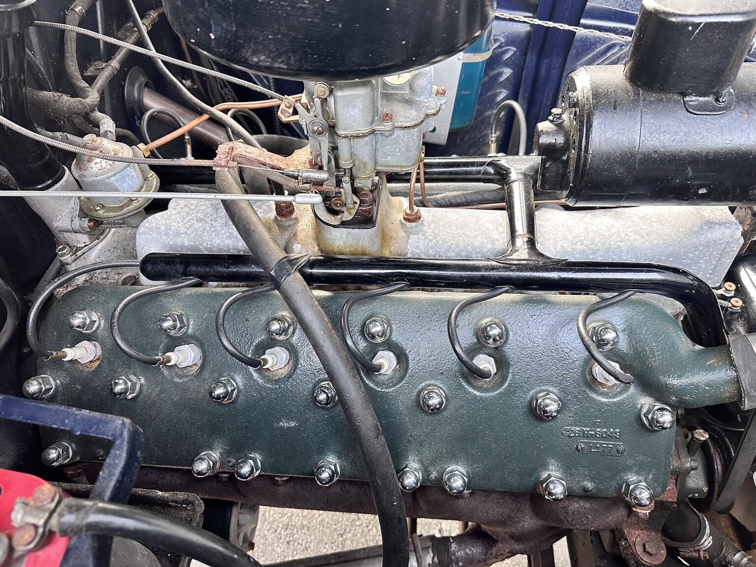 Image of 1938 Lincoln Zephyr Sedan V12 mechanics