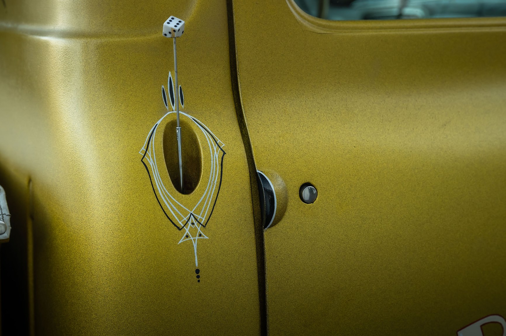 Exteriörbild på 1955 Ford F-100 Kustom