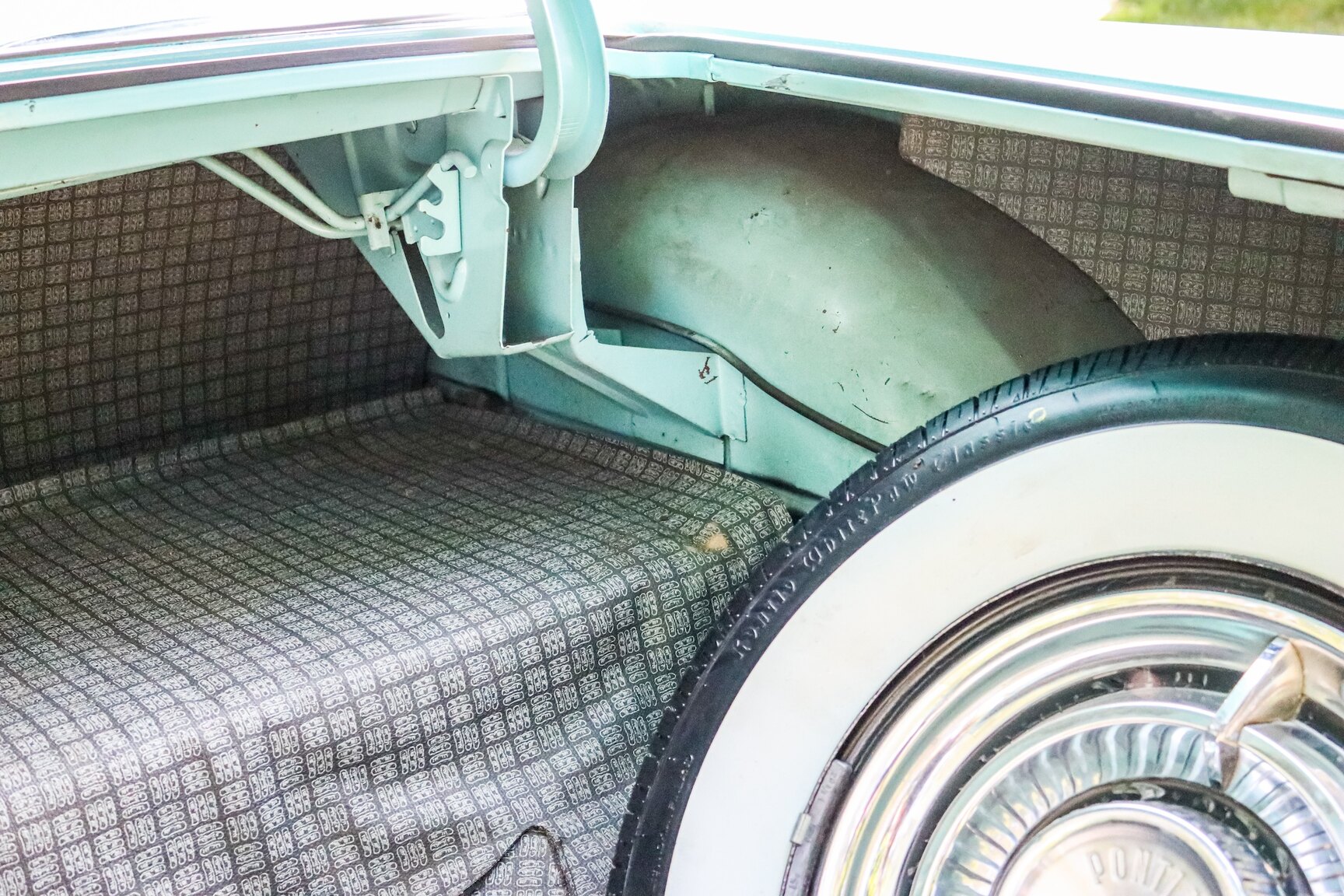 Interiörbild 1958 Pontiac Bonneville