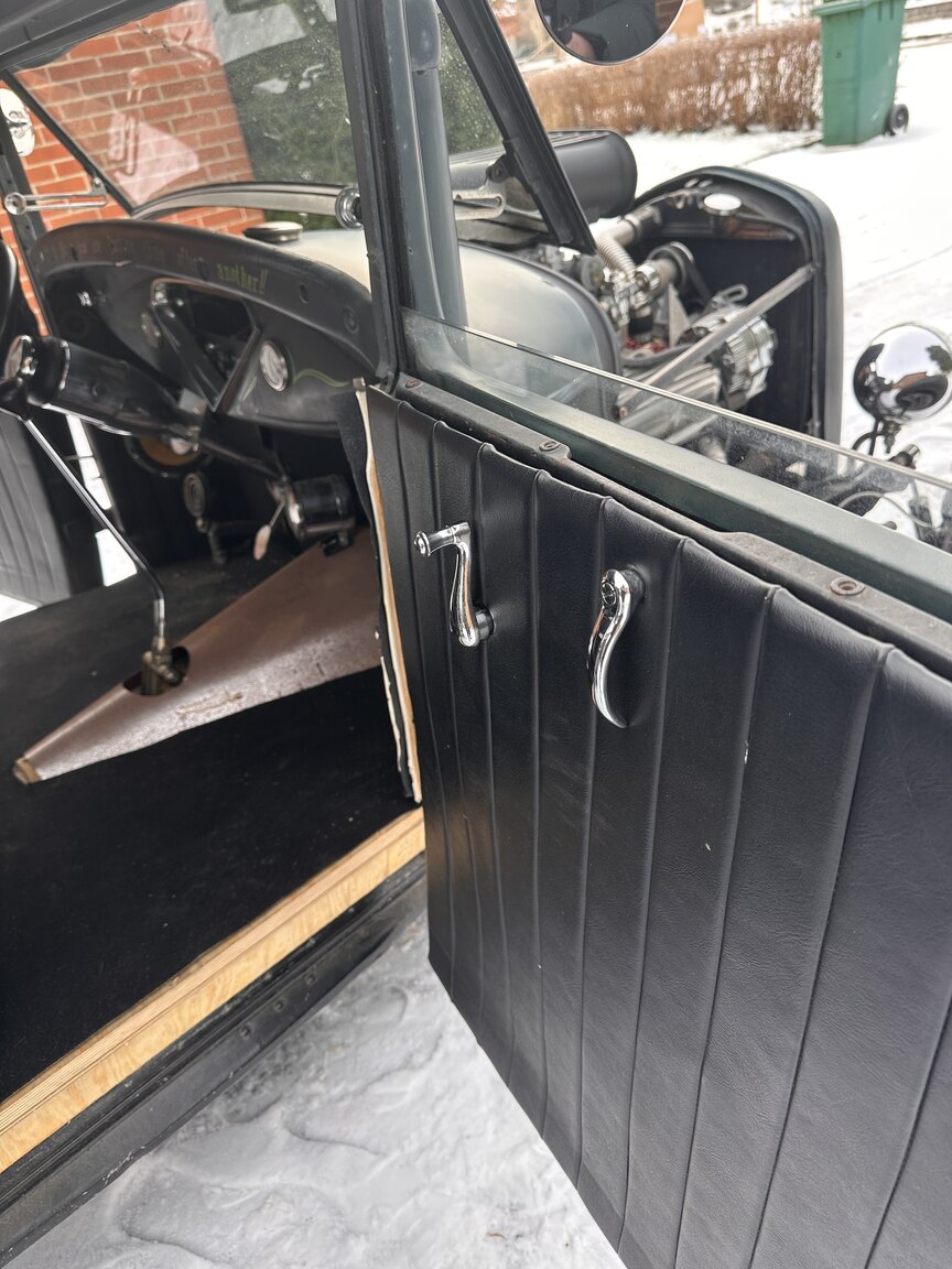 Interior image of 1929 Ford A "HotRod"