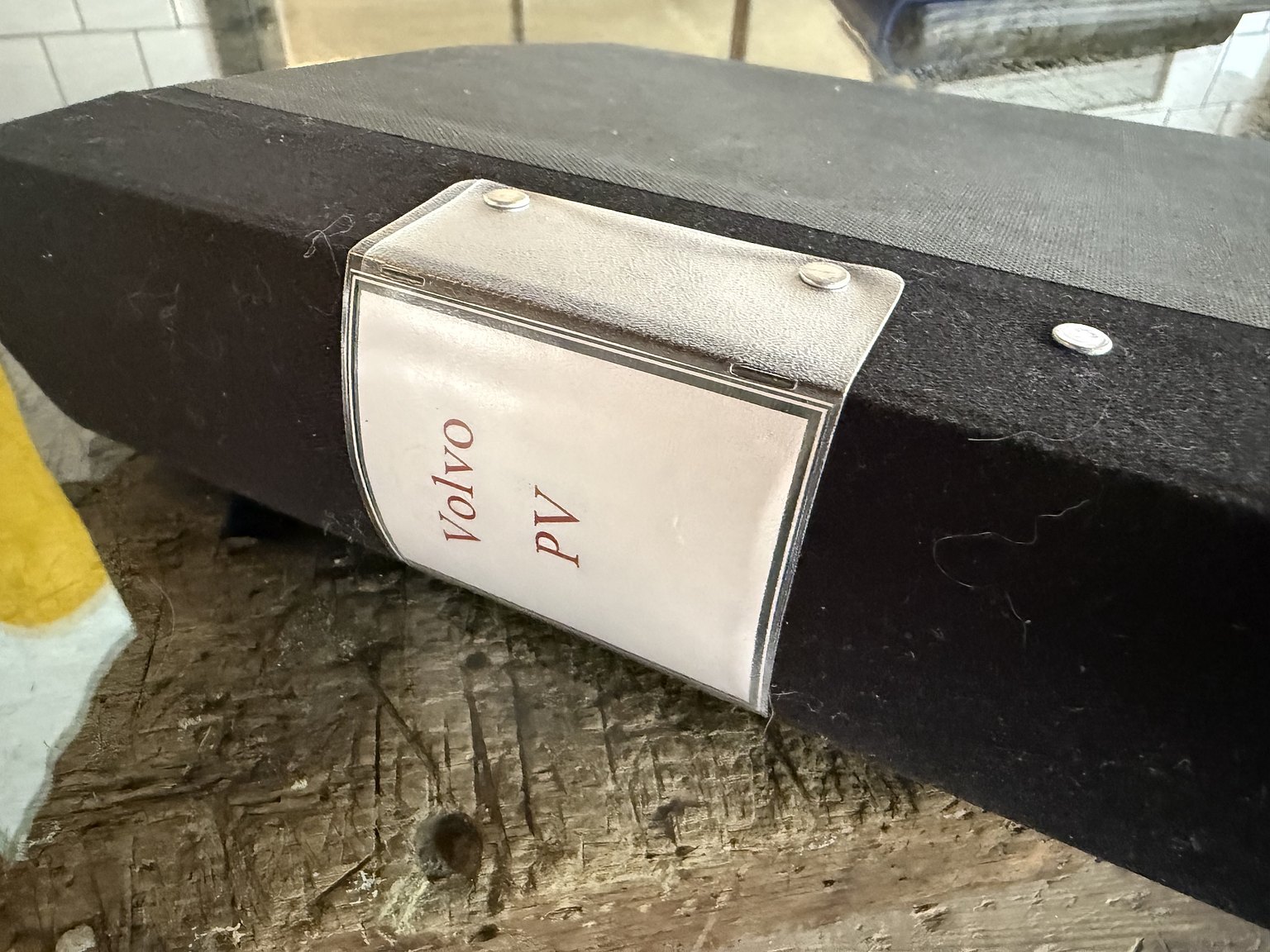 Dokumentation för 1962 Volvo PV 544C Sport