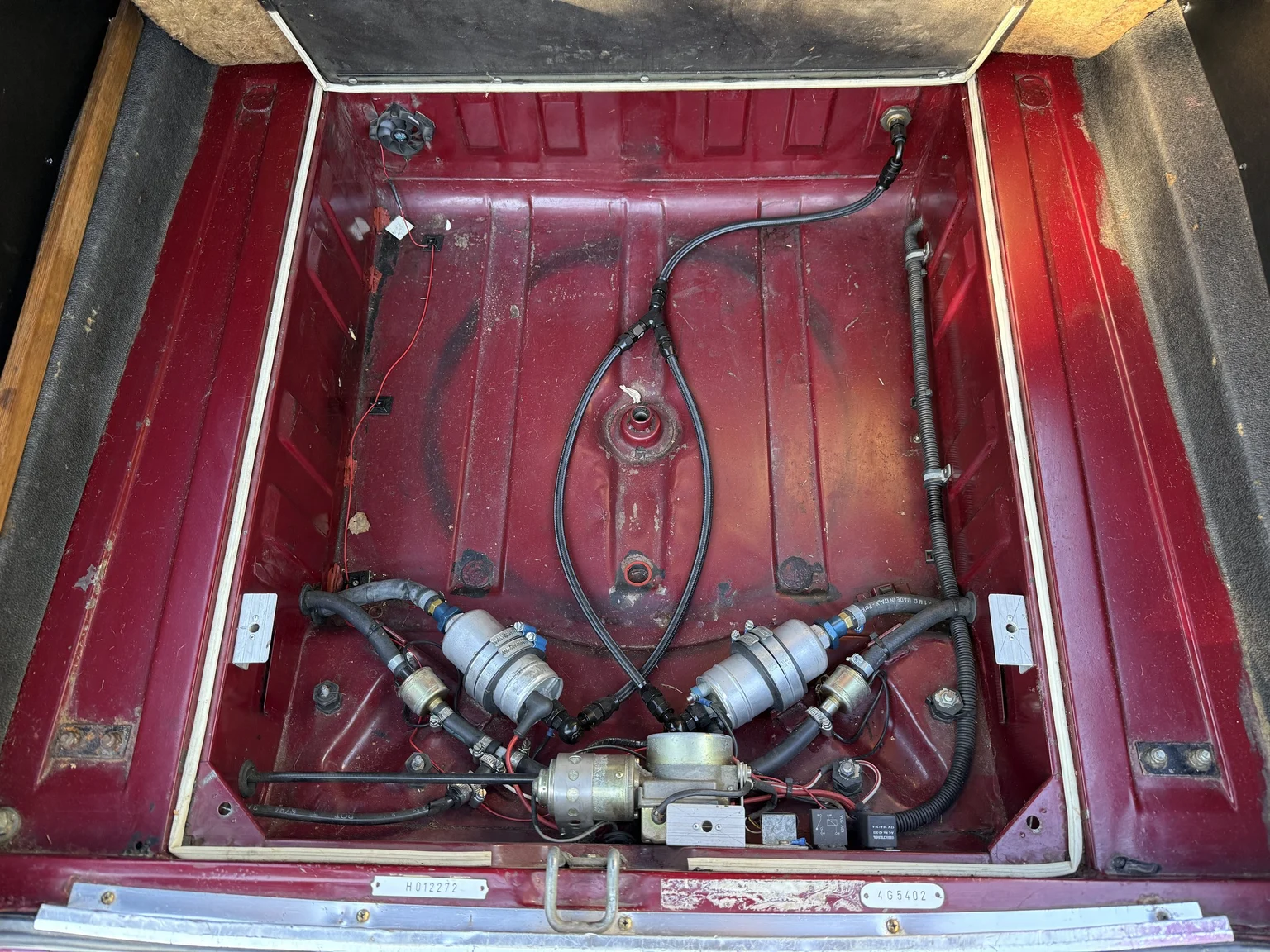 Innenraumfoto von 1970 Jaguar XJ12 Performance (90)