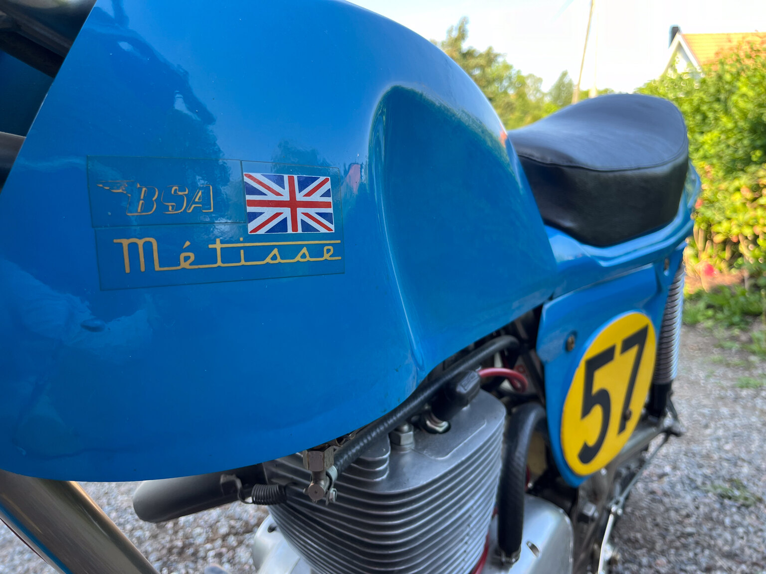 Exterior image of 1971 BSA Rickman Métisse 500