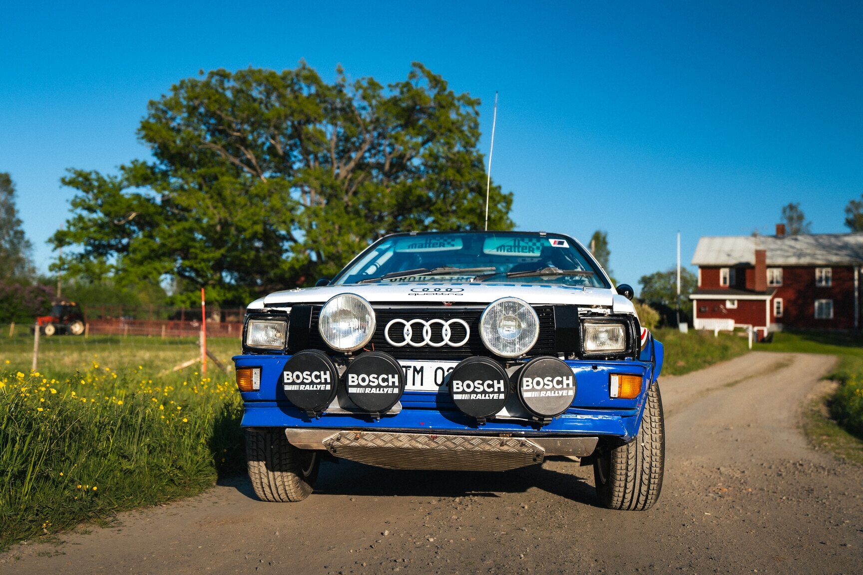 Exterior image of 1986 Audi Quattro Rally Replica
