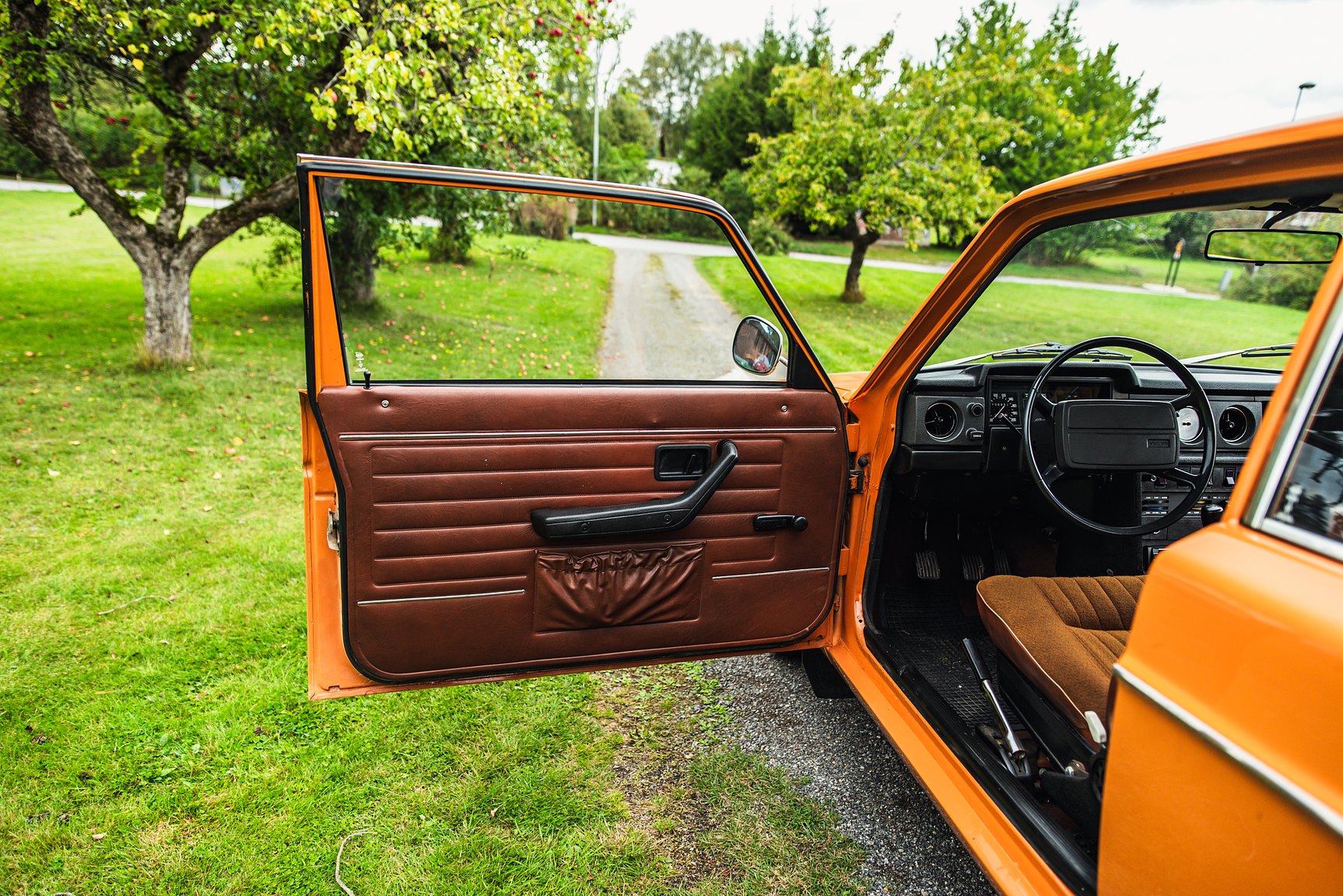 Interiörbild 1974 Volvo 142 2.0