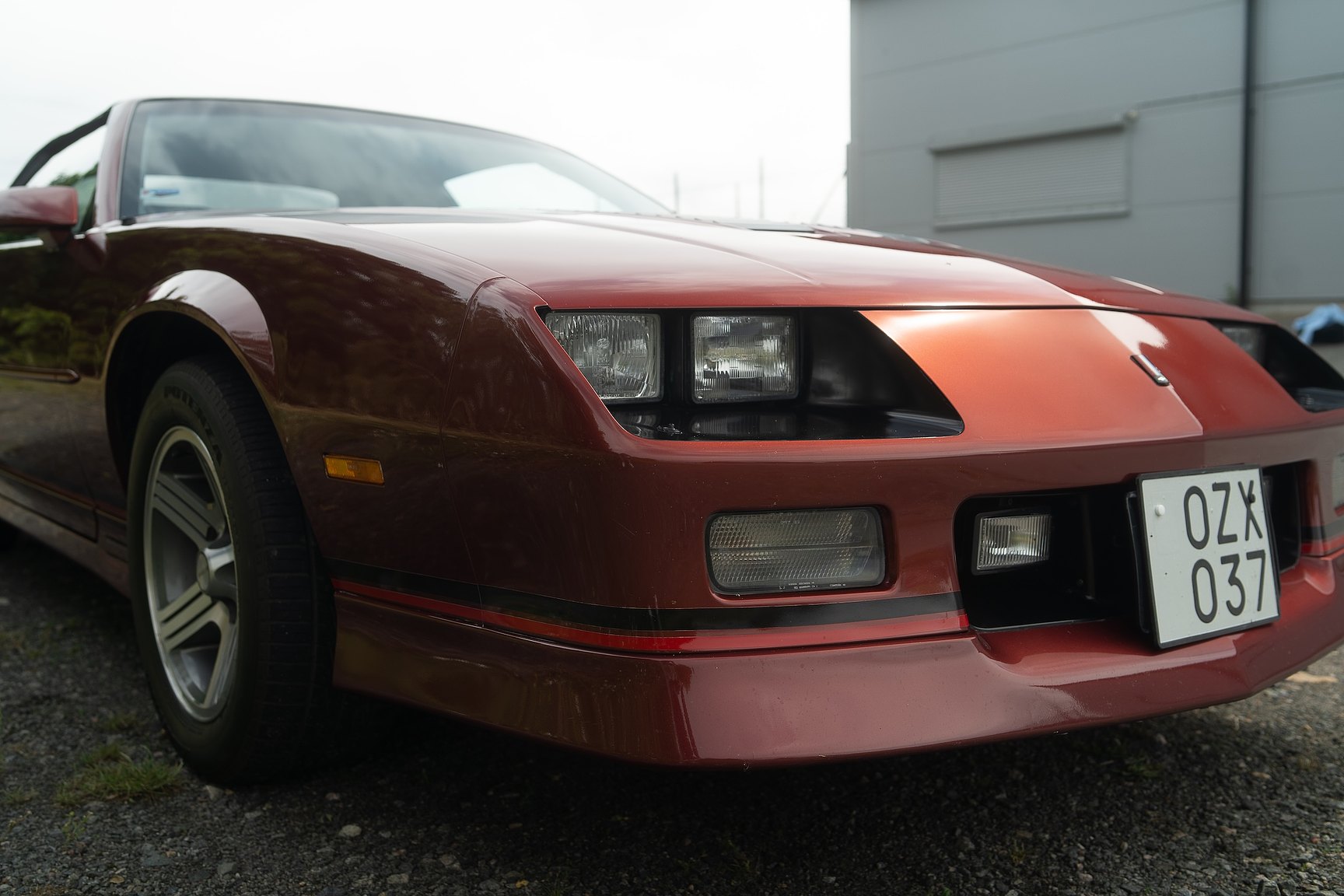 Exterior image of 1988 Chevrolet Camaro Z28 Iroc-Z Convertible