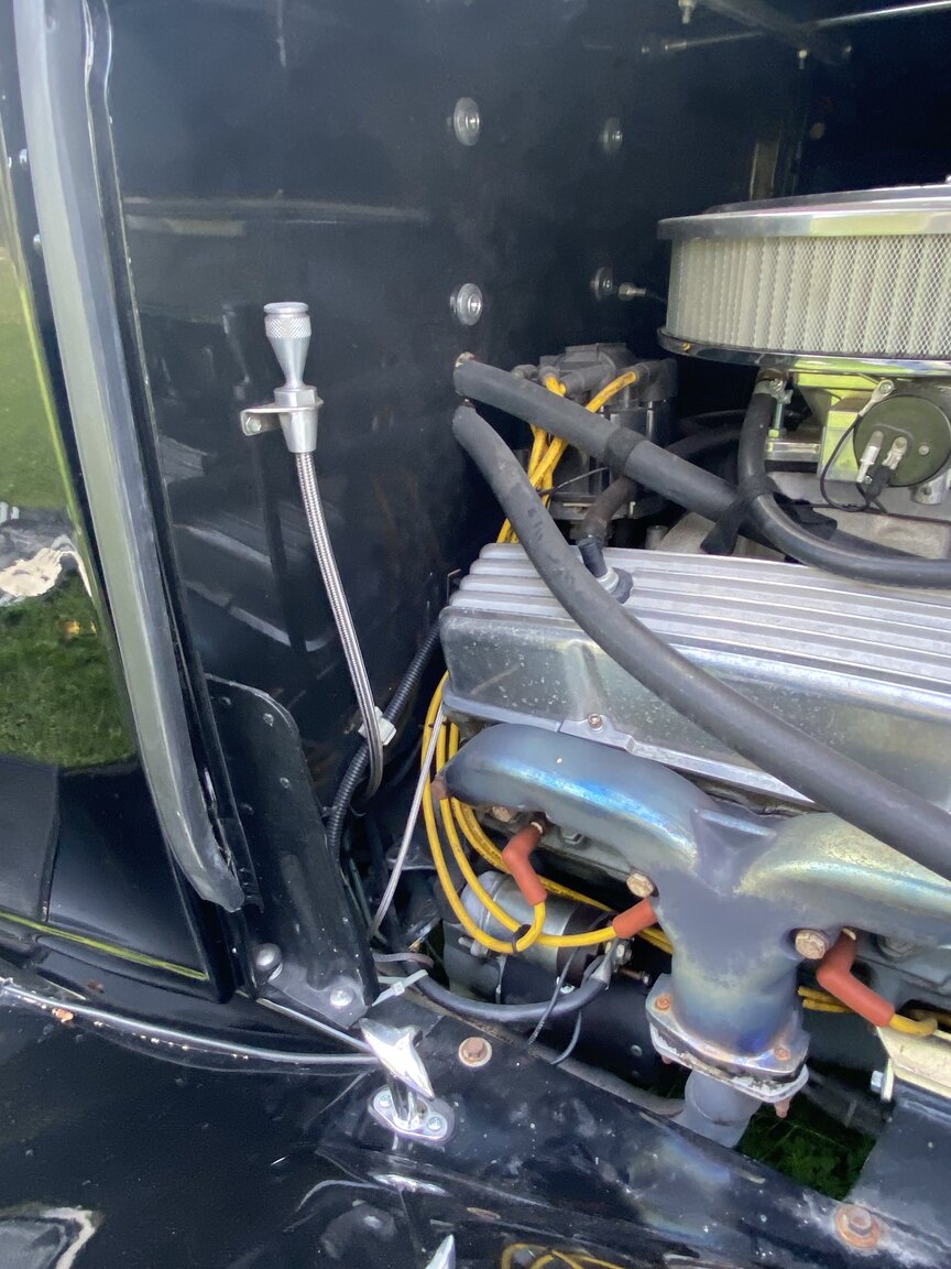 Image of 1932 Ford 32 deuce sport coupé (Hot Rod) mechanics
