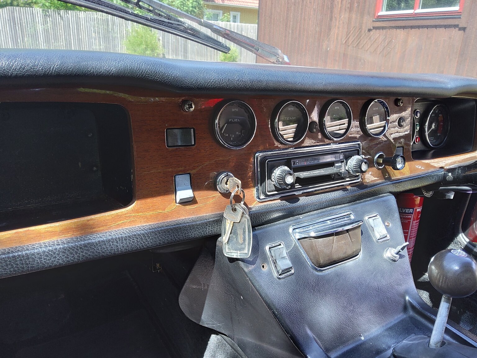 Interiörbild 1971 Lotus Europa S2 